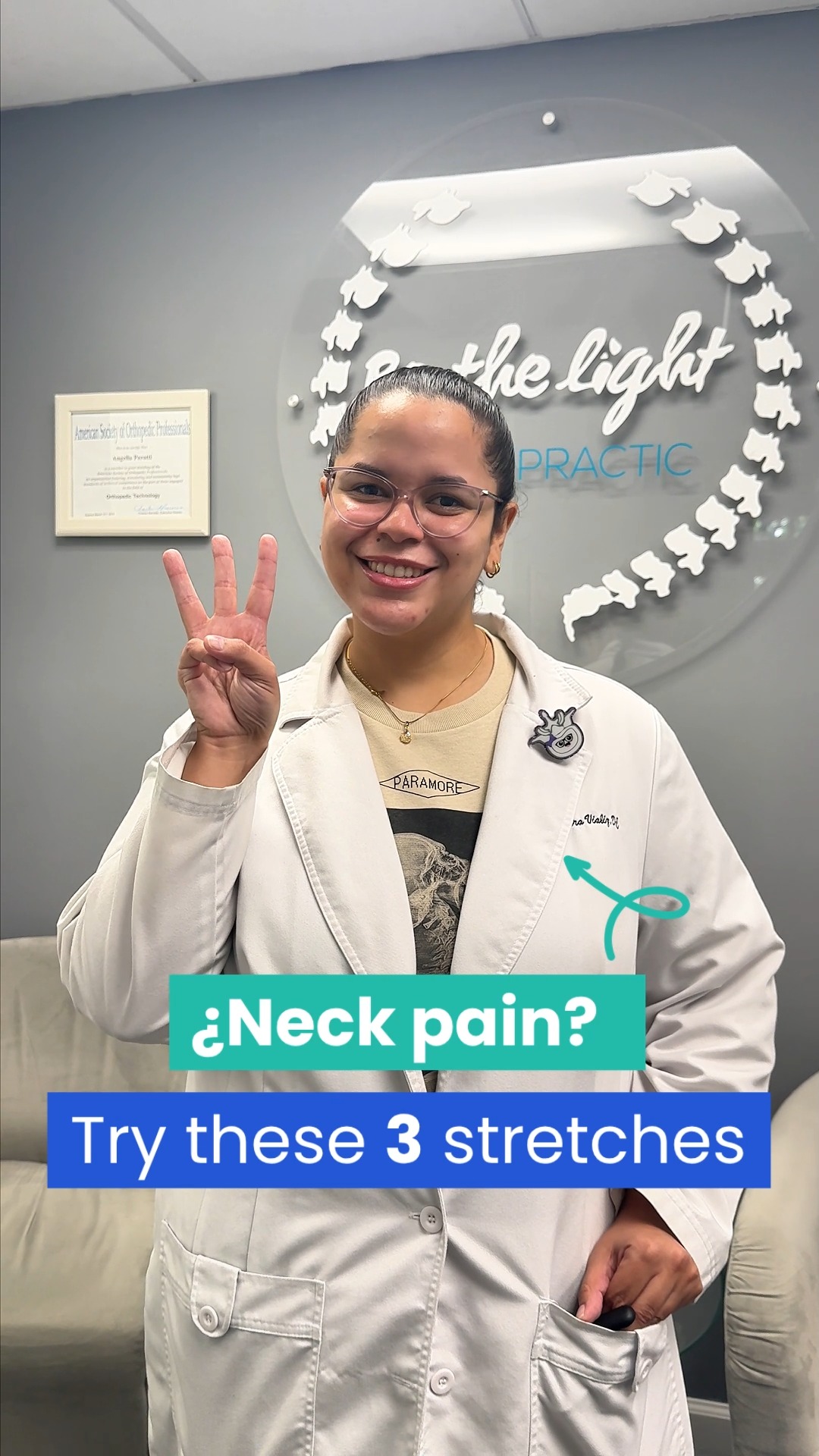 Looking down at your phone right now? 👀 That position places significant strain on your neck and most of us do it for hours every day.
Tech neck is real, and it’s one of the leading causes of chronic neck pain today.
Start with these 3 simple stretches:
1️⃣ Chin tucks — 10 reps
2️⃣ Neck side stretch — 10 sec each side
3️⃣ Chest opener — arms back, deep breath
Ready to address the root cause? We’re here to help.
📞 Book your visit today.
www.bethelightbodyandspine.com