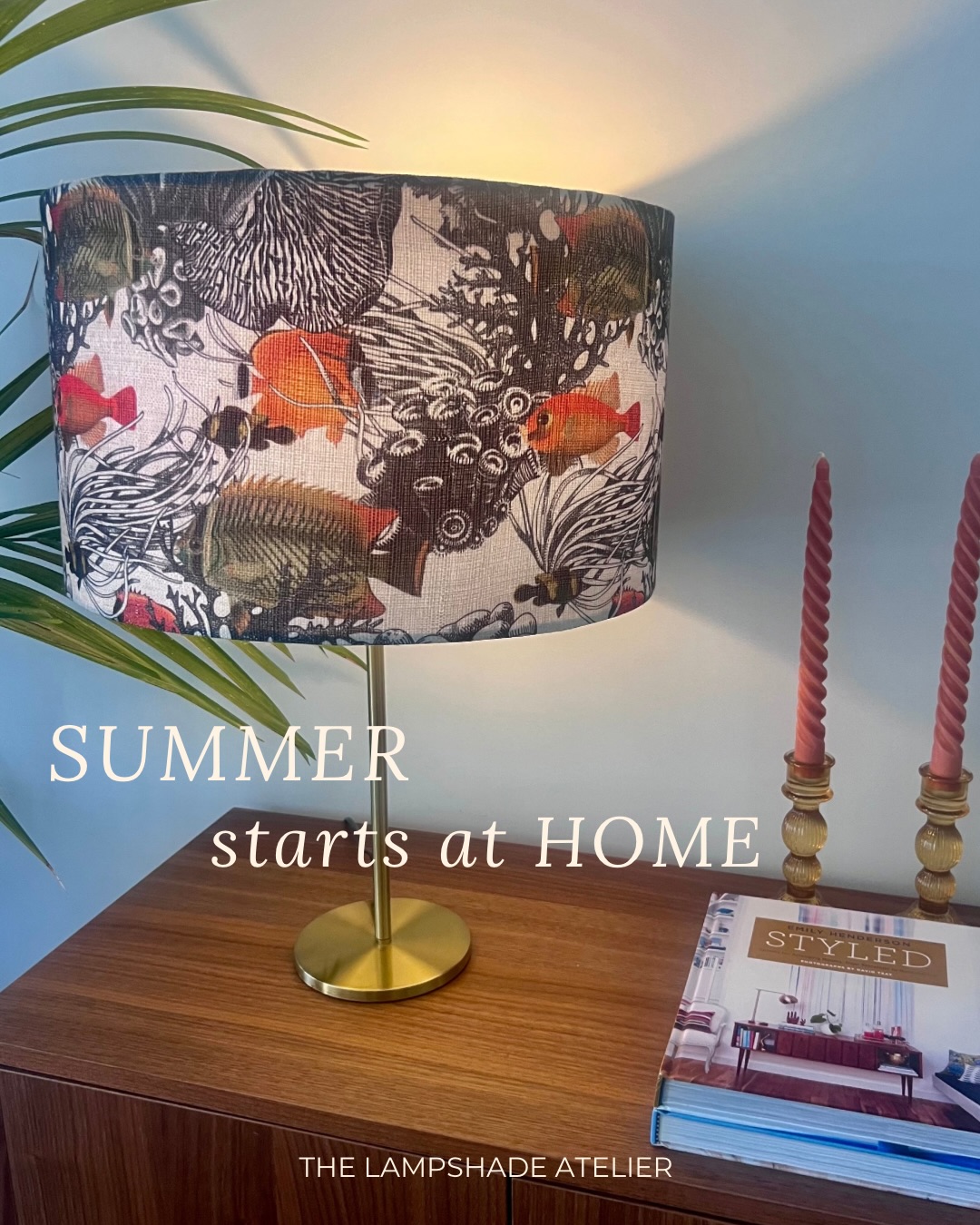 Summer starts at home!🪸🐡🐠
Our Sea Lampshade was designed with that feeling in mind, to bring a touch of the coast indoors. It’s an effortless way to elevate your home for the summer season, like a little vacation, right where you are.
Style it on a bedside table, a console, or your favorite reading corner for an instant refresh.
#handcraftedlampshades #SummerAtHome #CoastalInspired #simpledetails #the_lampshade_atelier