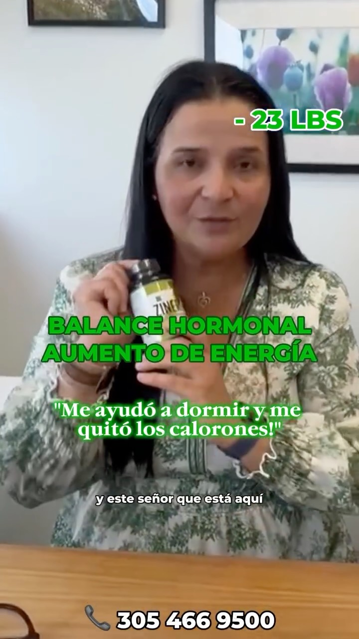 La menopausia les había quitado la energía, frenado el metabolismo y desregulado sus hormonas. Tres pacientes con cuerpos distintos que pasaban por una etapa similar, ninguna esperaba que pudiera revertirse. Y no solo se revirtió, sino que cuando los resultados llegaron, las tres quisieron compartirlo porque sabían que había otras mujeres viviendo lo mismo.
Hoy no solo hay más energía y menos peso. Hay hormonas equilibradas, metabolismo activo, bienestar sexual recuperado y una calidad de vida que creían haber perdido debido a la menopausia. Todo esto con una evaluación endocrinológica personalizada y ZINERGY como parte de su protocolo diario, cápsulas naturales formuladas por el Dr. Zisman, diseñadas para actuar en sinergia sobre el metabolismo, el equilibrio hormonal y el bienestar integral. La menopausia puede afectar el cuerpo fuertemente, pero con la orientación médica correcta y la suplementación adecuada, el cuerpo responde. Esto no es casualidad, es medicina basada en evidencia.
💬 Comenta ZINERGY y te enviamos toda la información para comenzar tu proceso. #perdidadepeso #suplementación #suplementos #suplementosnaturales #endocrinologia