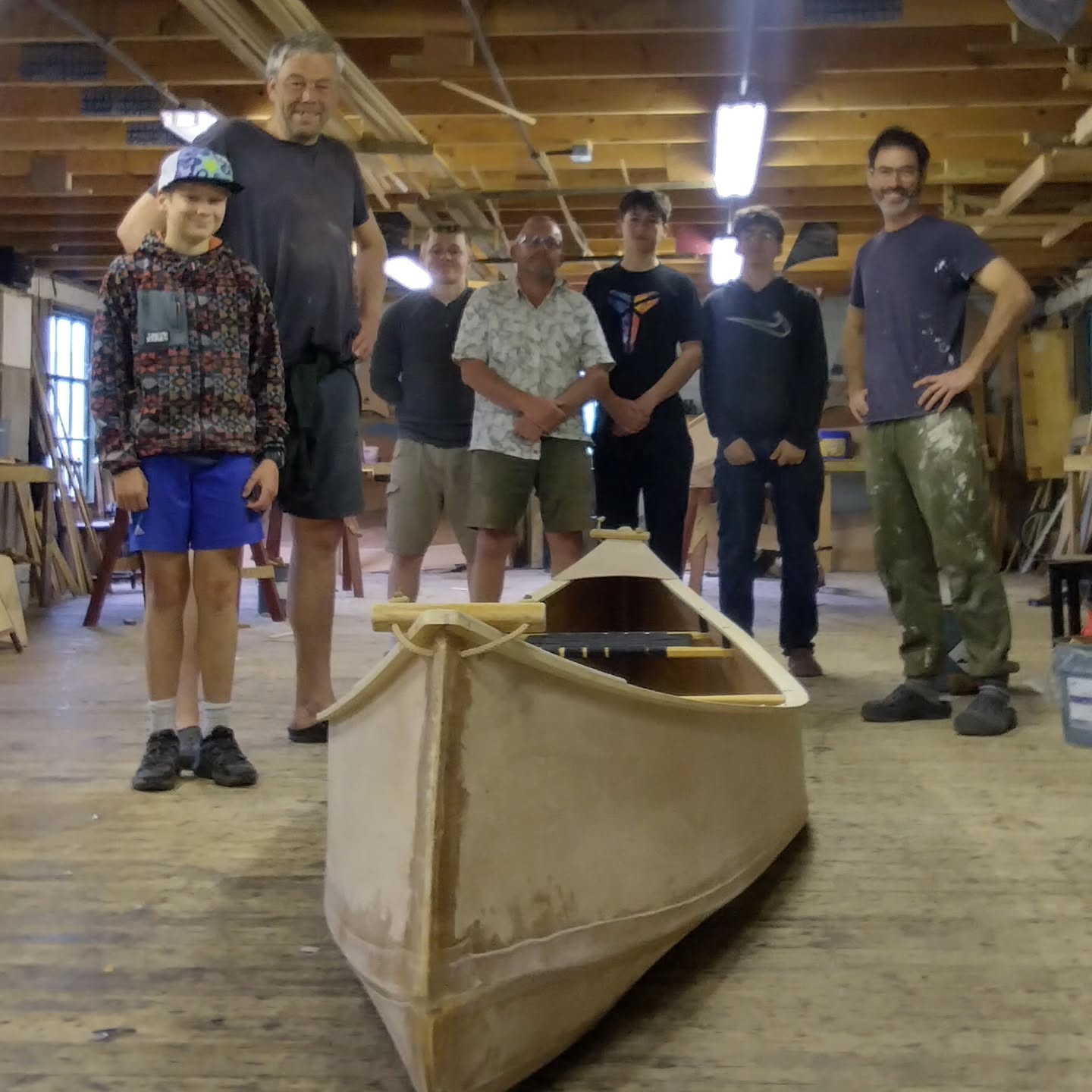 That's another build done folks. Thanks all for a great canoe build, safe travels home and #happypaddling