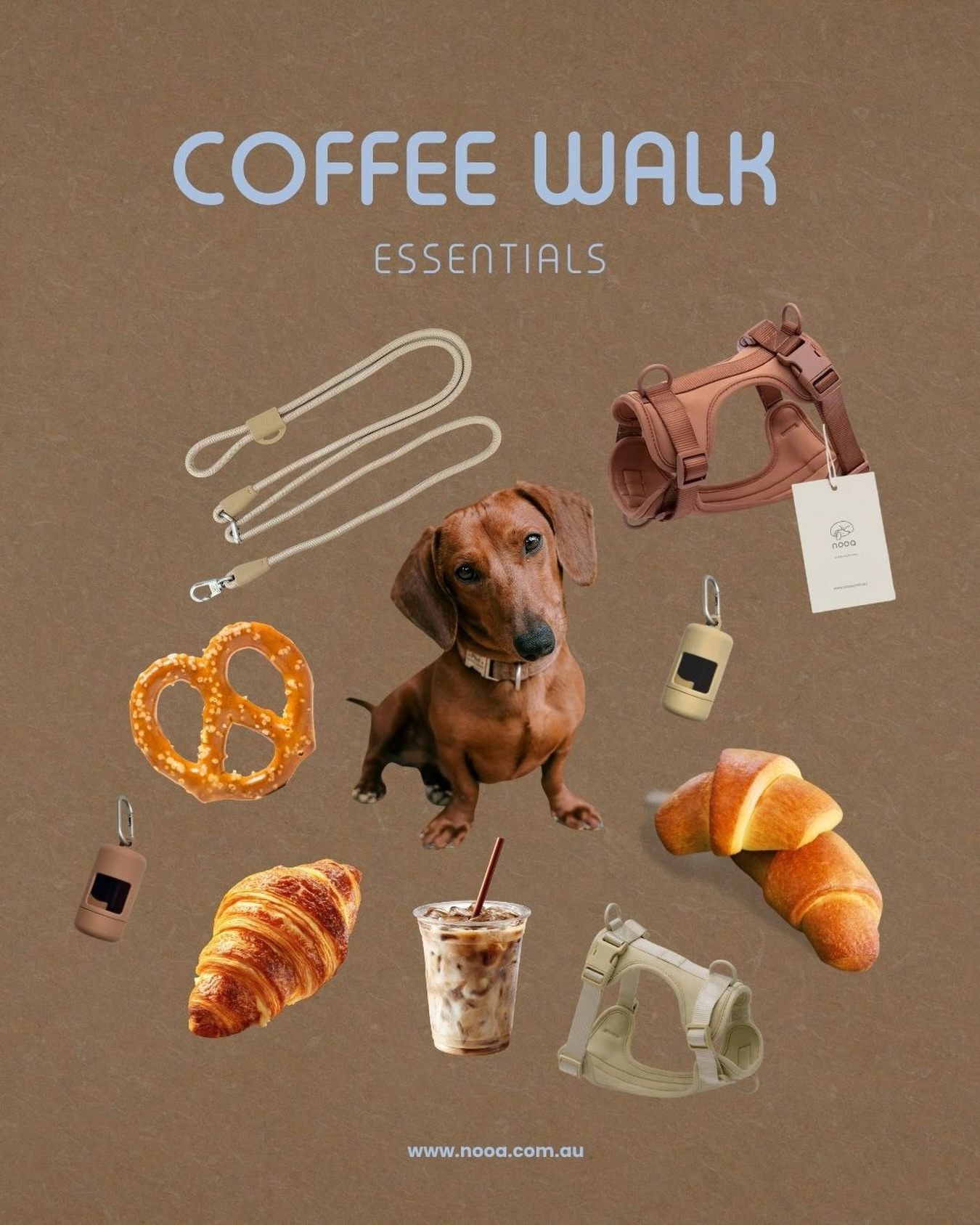 Neutral tones, fresh coffee, and your best friend by your side 🤍
Our kind of morning. ☕️🐾✨