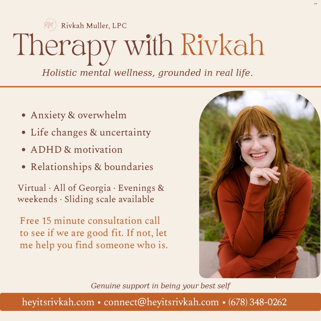 Rivkah post more on instagram Rivkah we miss you Rivkah 🗣️🗣️🗣️ might be my fan club, might be my inner critic, either way, I’m going to try! For starters, new flyer 🎉