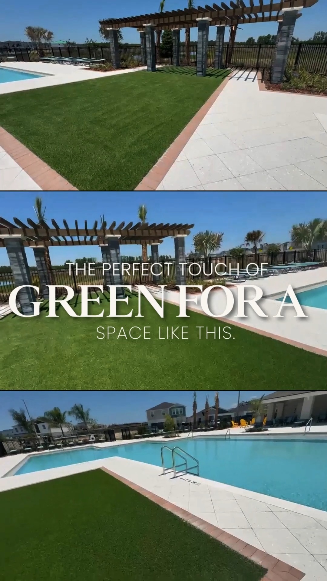 Artificial grass adds softness, contrast and a polished look that transforms the entire poolside experience.
Clean design.
Modern finish.
Built to last.
📍 Serving Orlando, FL
Let’s create an outdoor space that feels complete.
#LuxuryOutdoor #ArtificialGrass #PoolDesign #OutdoorUpgrade #FloridaHomes