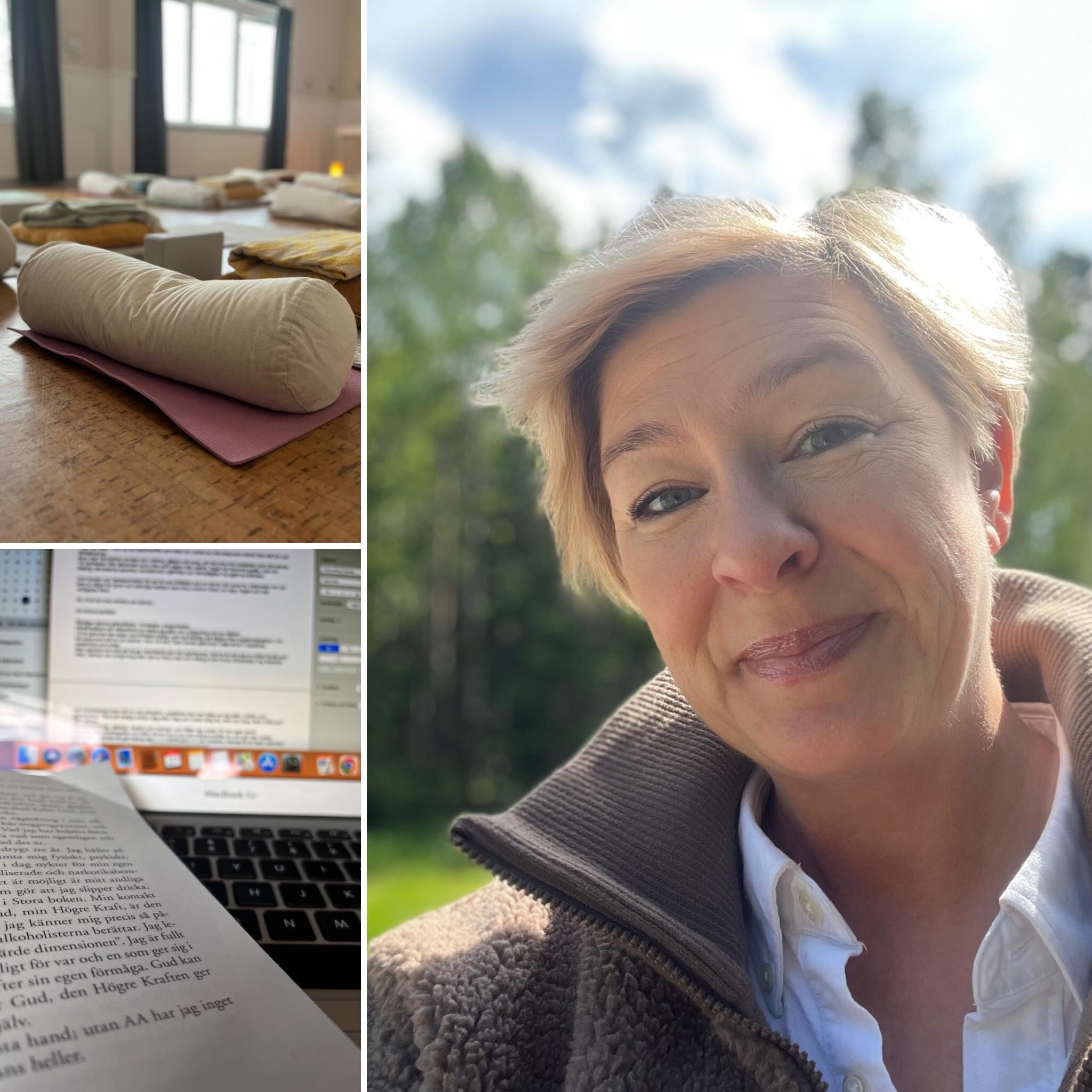 Den här veckan har innehållit det mesta, högt och lågt.
Hopp och oro, stress och framåtanda.
Det närmar sig sommar, och det betyder uppehåll och paus från yogan. Så vi har haft terminsavslutning med yogisarna, jag har hunnit med studier och måsten, packning, förberedelser för flytt, skogspromenader och förundran över försommarens bedårande ljus och grönska ✨
Jag har också mött vilsna barn, familjekonflikter, sorg, sjukdomar och separationer.
Som alltid hatten av, så fint och ärofyllt att få vara med på ett hörn när tvekan, misstro och oro tar för stor plats.
Min filosofiska sida ägnar sig åt stora tankar mest hela tiden.
Just nu mest kring tid och värdet av den, längtan och ett uns saknad av svunna tider och påminnelsen om förgängligheten och att imorgon vet vi inget om.
Bara att vi bör ta till vara på den, och alla andra dagar vi får.
Ja och så vidare.
Men nu, nu tar vi helg 💫
#samtalsterapisundsvall #läkandesamtalankarsvik #anhörigstödakwarnerud