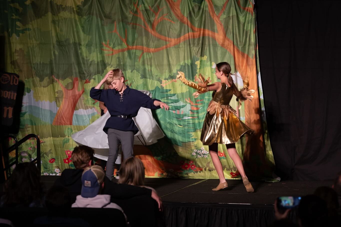 Our 5th-8th grade play this year was entitled “The Golden Goose,” and the cast did such a tremendous job! It was funny, well-performed, and it was clear the students worked hard on it! God has given so many different abilities to the students in our school, and we rejoice to see them used in a variety of ways. Thank you to Ms. Angie Nelson, Mrs. Rachel Wilch, and Mrs. Cassie Rodriguez for the many hours they spent preparing the group for their performance! Also special thank you to Rachel Wilch for all these fantastic pictures we have been able to share over the last few weeks!