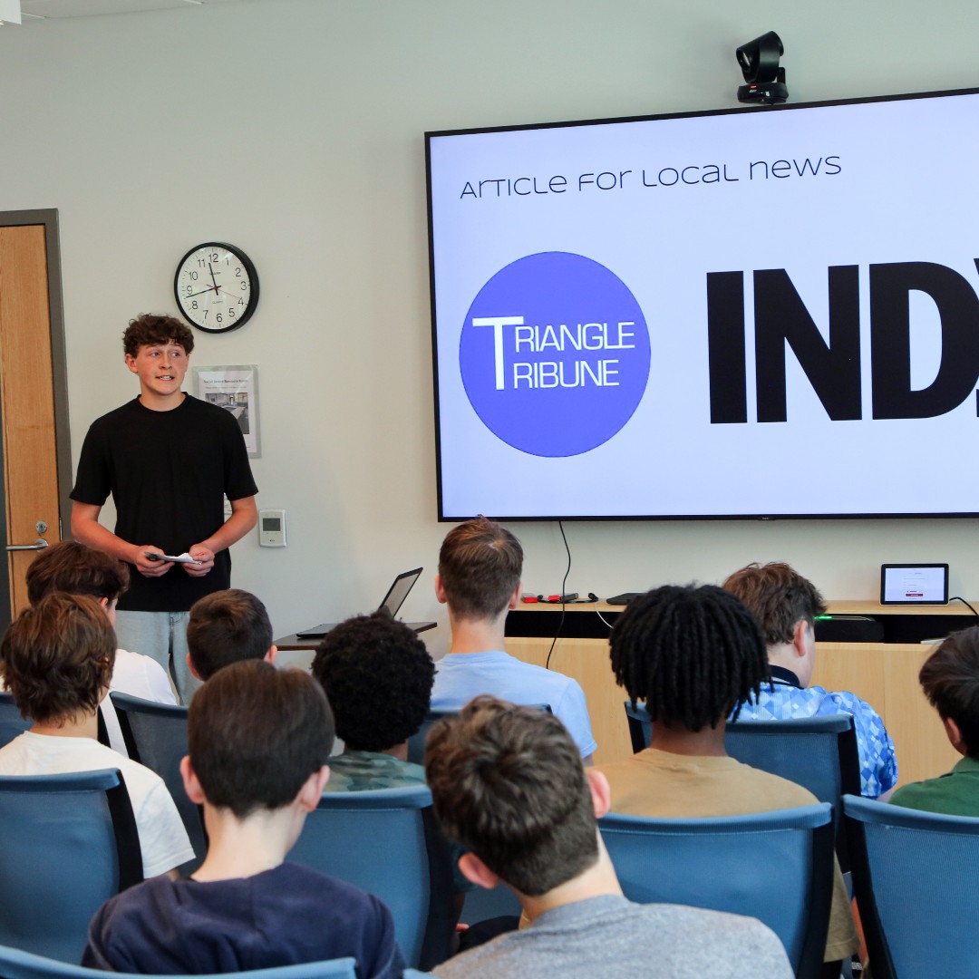 Congratulations to our #DukeSchool Eighth Graders, officially alums in just six days! 🎓
Today, students wrapped up their Capstone presentations, a meaningful culmination of their Duke School journey. From months of researching topics of their choice to interviewing experts across nation and beyond, and presenting their findings, students showcased deep curiosity, critical thinking, and creativity.
Their topics were incredibly diverse and thoughtful, exploring everything from athletes’ mental health and the impact of reality TV to maritime archaeology, family recipes, and aviation. We could not be more impressed by their passion, insight, knowledge and hard work. 💛
#OnlyAtDukeSchool #MiddleSchool #CapstoneProject #ProjectWork #ProjectApproach #Durham #SchoolDurham #Raleigh #ChapelHill