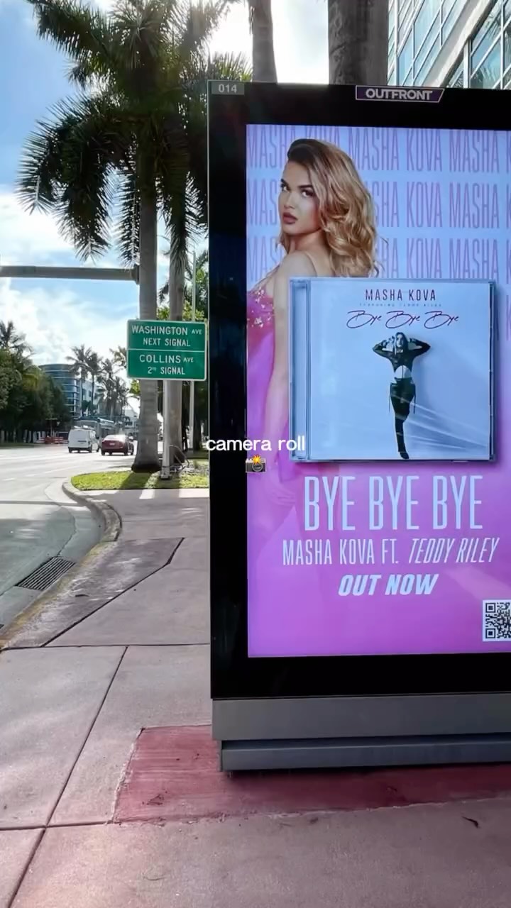 our camera roll rn >>>>>>
this is what it looks like when we get you… and understand the bigger picture.
Miami is covered in Masha Kova.
Bye Bye Bye is out now — @iammashakova ft. @teddyriley1
If you are in Miami and you come across one of these, tag @iammashakova. We want to see it through your eyes.
Design : @lipstickroyalty @lipstickroyaltycreative
Placements: @lipstickroyalty
Design imagery : @lipstickroyaltyimages
#MashaKova #ByeByeBye #TeddyRiley #LipstickRoyalty #MiamiSwimWeek