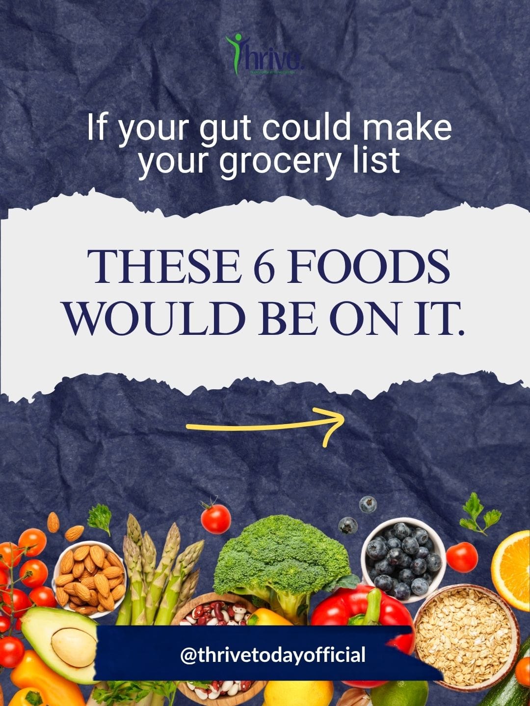 Your gut and brain are in constant conversation — and your plate decides the mood of that discussion. 🌿🧠
From fermented foods that support digestion to omega-rich fish that nourish the mind, small food choices can make a big difference in how you feel every day. ✨
Think of this as your reminder that wellness doesn’t always start with medicine — sometimes it starts with your grocery list. 🛒💙
Which one are you adding to your plate first? 👀
#GutHealth #BrainHealth #HealthyEating #MentalWellness #NutritionMatters #MoodFoods #GutBrainConnection #HealthyLifestyle #WellnessJourney #EatBetterFeelBetter #FunctionalNutrition #HealthyHabits #MindfulEating #Thrivetodayofficial #WellnessTips
