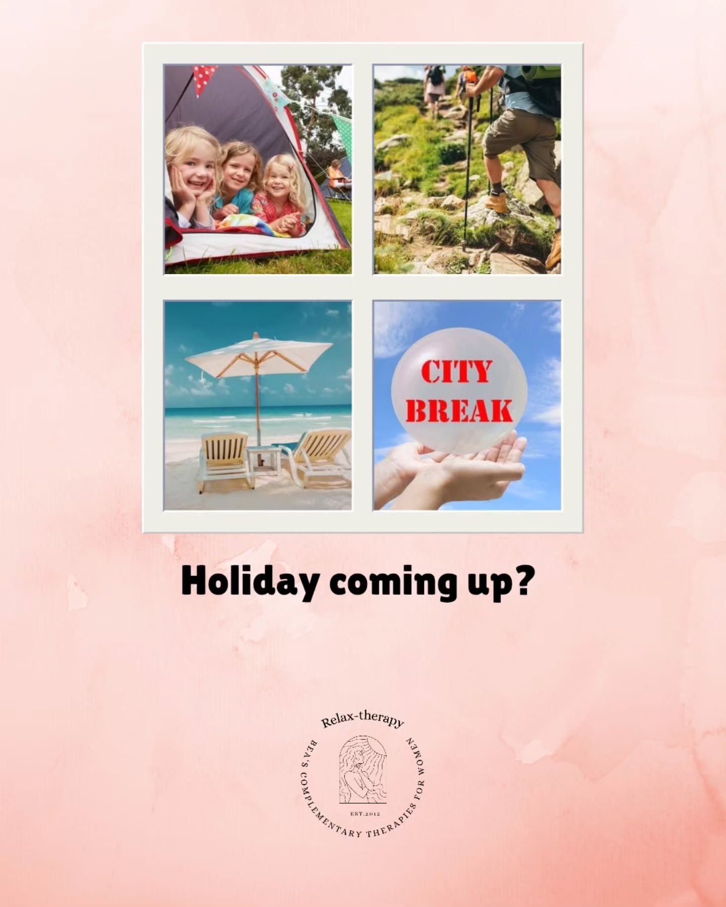 Holiday coming up? ☀️
Now is the perfect time to prepare your body before travel season fully begins.
Treatments can help with:
✈️ travel tension
🌿 heavy tired legs
☀️ stress & overwhelm
💆♀️ jaw/neck/shoulder tension
😴 sleep & relaxation before flying or after an uncomfotable hotel bed
Or simply help you arrive to Summer feeling more like yourself again.
A few appointments available before the diary fills further.
Where are you going this Summer? Let me know in a comment 👇
#HolidayReady #MassageTherapyPurley #SummerSelfCare #Wellbeing #Relaxation