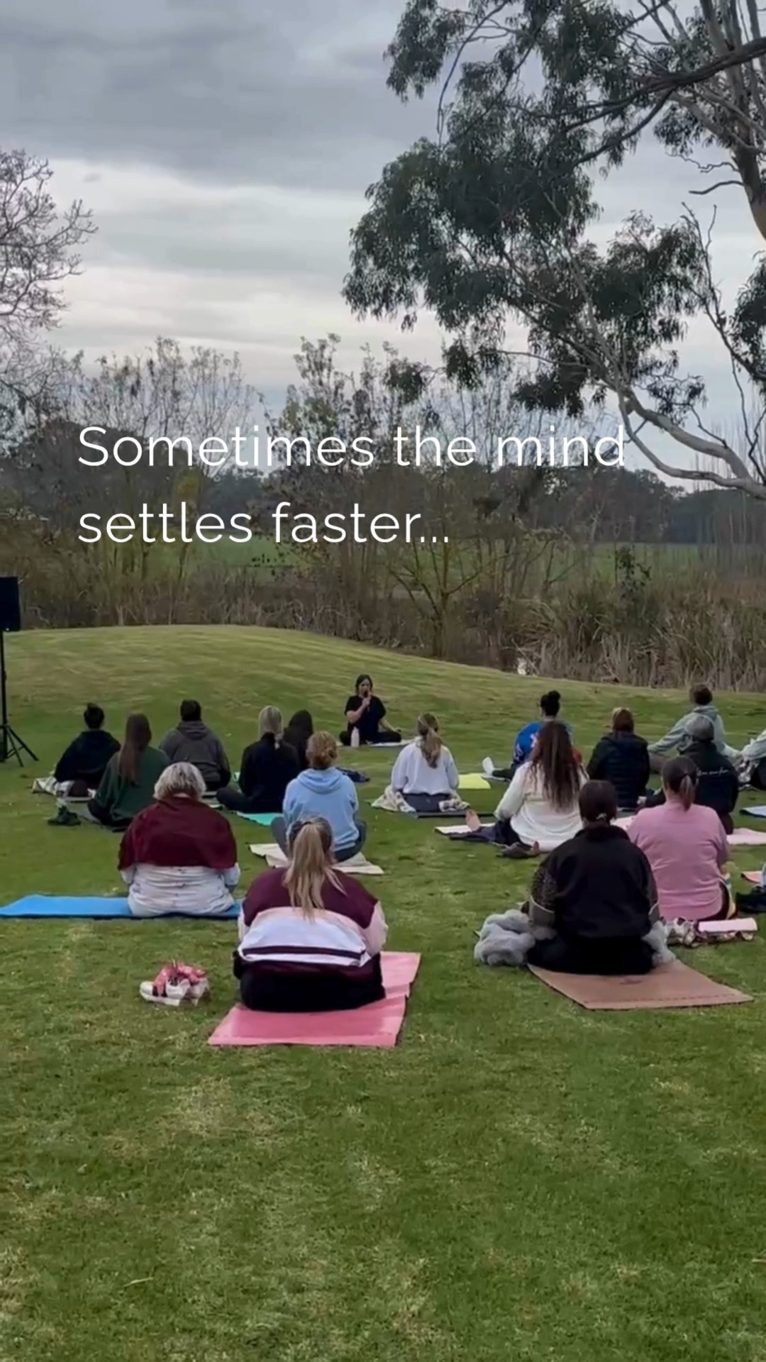 A lot of people struggle to switch off because their mind has been trying to process too much for too long.
Simple guided movement + breath gives the mind something structured and repetitive to focus on, which can make slowing down feel a little more accessible.
No experience needed. Everything is guided.
Community Reset
First Sunday of every month
Sale, Vic
#breathingroom #hardtoswitchoff #inwardshift #communityreset #gippslandevents