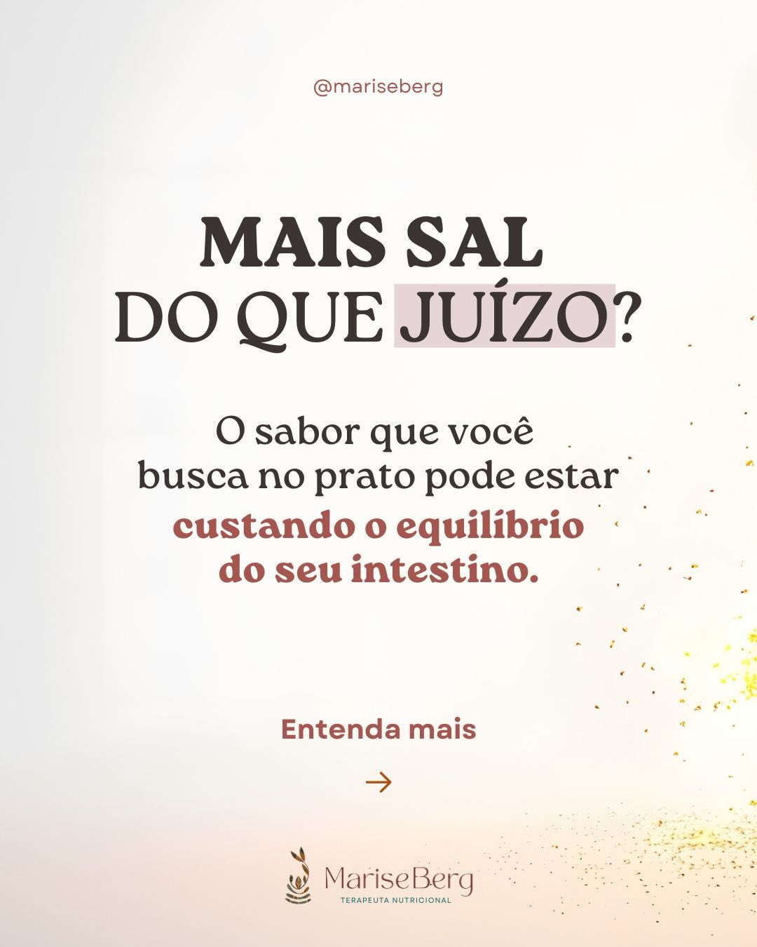 O sal tem um papel importante no sabor dos alimentos.
Mas, quando ele se torna o principal recurso para dar prazer ao prato, algo começa a sair do equilíbrio.
O excesso de sal não impacta só a pressão arterial.
Ele chega ao intestino e interfere diretamente na microbiota, reduzindo bactérias benéficas, alterando a produção de compostos importantes e favorecendo um ambiente mais inflamatório.
E isso não fica restrito ao intestino.
Se reflete no metabolismo, na regulação do apetite e no funcionamento do corpo como um todo.
Na prática, o ajuste não está apenas em trocar o tipo de sal.
Mas em ampliar o repertório culinário, usando ervas, especiarias e combinações que constroem sabor de forma mais equilibrada.
O prazer de comer não precisa depender do excesso.
É possível nutrir o corpo e, ao mesmo tempo, obter sabor e prazer.
Se esse tema faz sentido para você, me acompanha por aqui.
Compartilho conteúdos sobre o eixo intestino–microbiota–cérebro e formas práticas de aplicar isso no dia a dia.
E, se quiser olhar para a sua alimentação de forma mais personalizada, o contato do consultório está no link da bio.
#eixointestinocérebro #ayurvedabrasil #nutriçãoayurveda #especiarias #microbiota