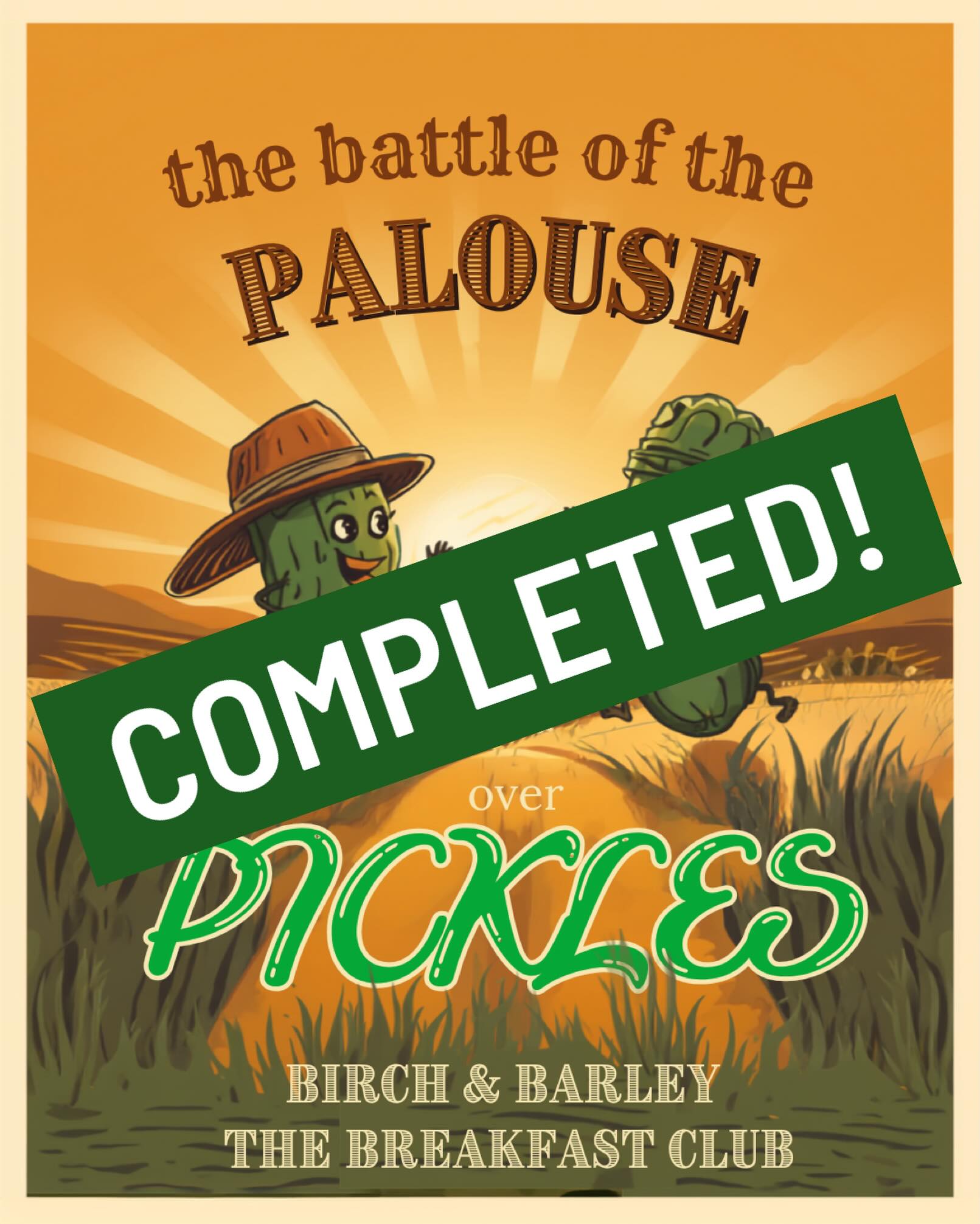 Because y’all are passionate pickle enthusiasts who really relished this challenge, we are here to report that 603 pickled items were consumed over the 5-day battle. 🤯
-
Who won?! The truth is, this was never really about crowning a pickle champion. It was about two restaurants coming together to create something fun, celebrate a shared love of hospitality, and prove that a little friendly dill-emma can bring people together in the best way possible.🤝
-
Once again we were reminded we love being on the Palouse. The support shown to both restaurants was fun, kind, playful, enthusiastic, and exactly what makes this community such a special place. The entire week was a kosher example of community spirit at its finest! Dill-ighted to be a part of it!
-
As promised, three pickle spears (aka Birch guests) were pulled out of the pickle jar! Congrats to the following Pickle Week Winners:
-
🏆Matt Roberts - Irish Spike’s Pickle Hot Sauce
🏆Jenn Martin - Irish Spike’s Pickle Hot Sauce
🏆Laura Yasinitsky - $50 Breakfast Club Gift Card
-
Matt & Jenn, your hot sauce is waiting for you at Birch! Laura, The Breakfast Club is holding your gift card at their host stand for you to get on your next visit!
#pickleon
@thebreakfastclubofmoscow @irishspikes