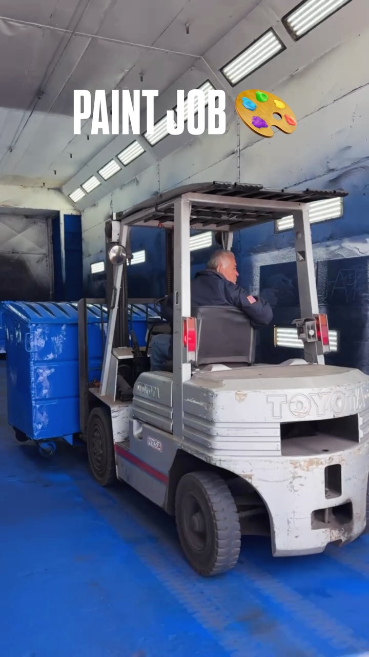 Covered in graffiti doesn’t mean out of service ➡️ Our bins go through a full refresh when needed so they stay clean, professional, and ready for the next job site. A fresh coat of paint goes a long way when your equipment is part of the first impression.