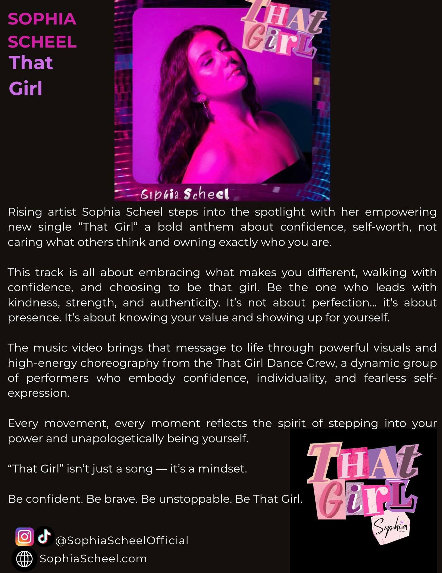 Back in the studio this week but in the meantime help support the "That Girl" single streaming on all platforms & music video on YouTube. 🔗 Links in BIO 🦄🪩💜🙏 #bethatgirl #thatgirlaesthetic #newmusicvideo #newmusicalert #createdtocreate