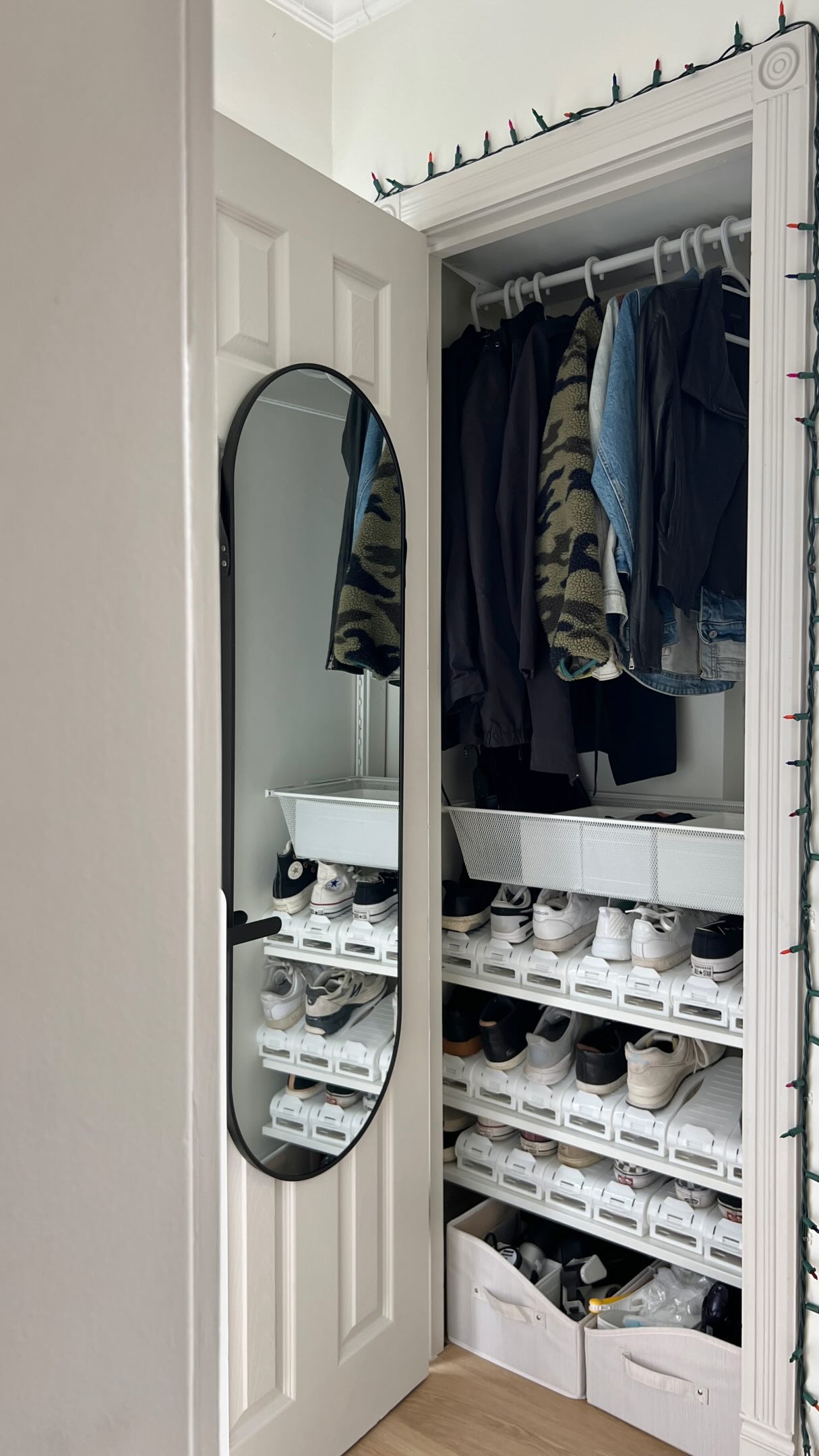 finally tackling the entry closet reset i’ve been avoiding 🙃
#entrycloset #closetorganization #springcleaning #organizedhome #closetstorage
closet organizing, front closet, closet storage, entryway, ikea closet