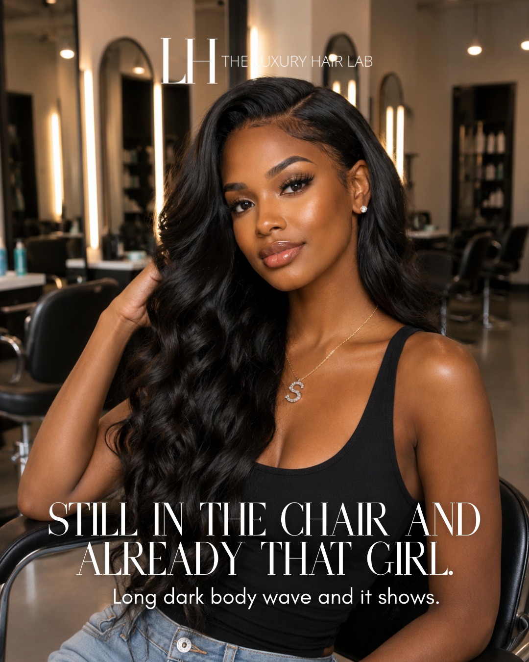 That little smile when you already know the hair is giving everything it needs to give 🖤
Long, dark, and that body wave falling perfectly to one side like it was styled that way on purpose.
She has not even left the chair yet and she is already walking different in her head. That is what the right hair does to you before you even stand up ✨
This is body wave from Luxury Hair Lab and this is exactly what it looks like on.
Tap the link in our bio to shop now.
#luxuryhair #premiumhair #hairbundles #luxhairlab #hairgoals