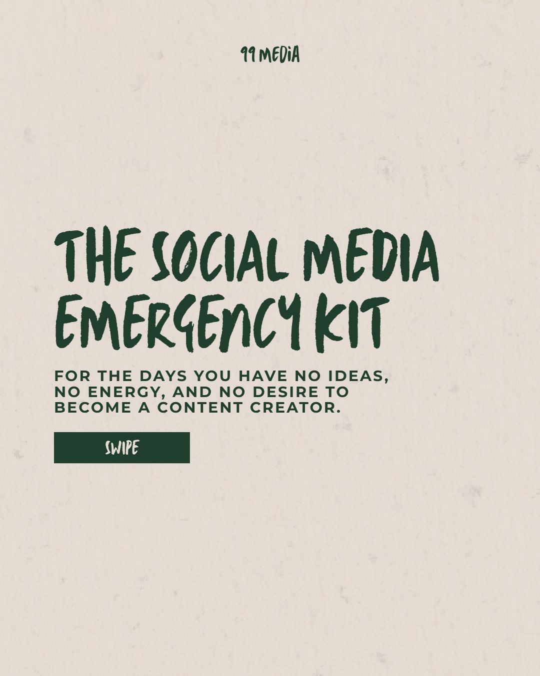 Every business owner needs a social media emergency kit.
Because there will absolutely be days when you need to post and your brain says, “best I can do is stare at the wall.”
Build this ahead of time:
5 FAQs
5 B-Roll Clips
5 Testimonials
5 Caption Starters
5 Offer Reminders
Then when you’re tired, busy, or uninspired, you’re not starting from zero.
You’re starting from a little content safety net.
It’s giving responsible business owner with a backup plan. We love to see it.
#ContentPlanning #SocialMediaTips #SmallBusinessMarketing #ContentCreation #MarketingIdeas