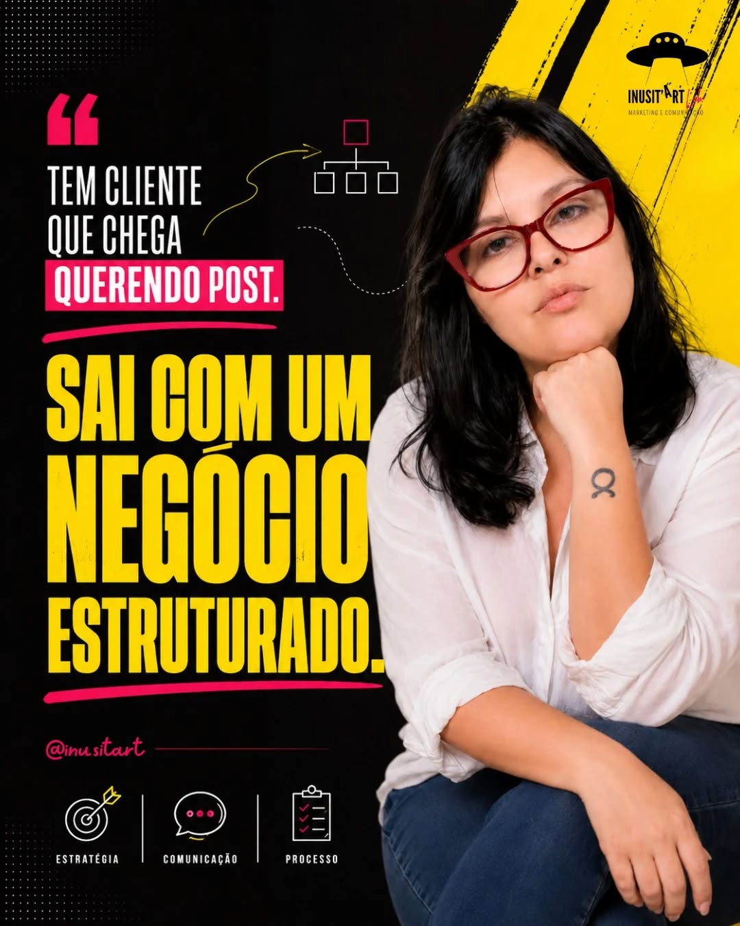 Quando alguém procura uma agência de marketing, muitas vezes acha que precisa resolver o feed, postar com mais frequência, deixar o Instagram mais bonito, aparecer um pouco mais, ter legenda melhor, fazer um reels aqui, um carrossel ali.
Só que, na prática, quando eu começo a olhar para o negócio, quase sempre descubro que o problema não está só no conteúdo.
Está na forma como a empresa se apresenta, no caminho que o cliente faz até chegar ao atendimento, na falta de clareza sobre a oferta, no Google esquecido, no WhatsApp que não conduz, no site que não explica, na comunicação que muda de tom dependendo do lugar onde a pessoa encontra a marca.
E aí o post vira só a parte mais visível de uma bagunça maior.
Por isso eu bato tanto nessa tecla, antes de produzir mais conteúdo, é preciso entender o que esse conteúdo precisa sustentar.
A Inusit’Art não entra em um negócio só para preencher calendário. Eu olho para a presença digital como uma estrutura inteira, onde Instagram, Google, site, atendimento, posicionamento e comunicação precisam contar a mesma história.
Porque postar por postar até dá a sensação de movimento, mas movimento sem direção cansa, ocupa tempo e nem sempre ajuda o negócio a crescer com mais clareza.
Aqui, o trabalho começa antes do post.
Começa entendendo o negócio.
#MarketingDigital #PresençaDigital #EstratégiaDeMarketing #GestãoDeRedesSociais #InusitArtLab
