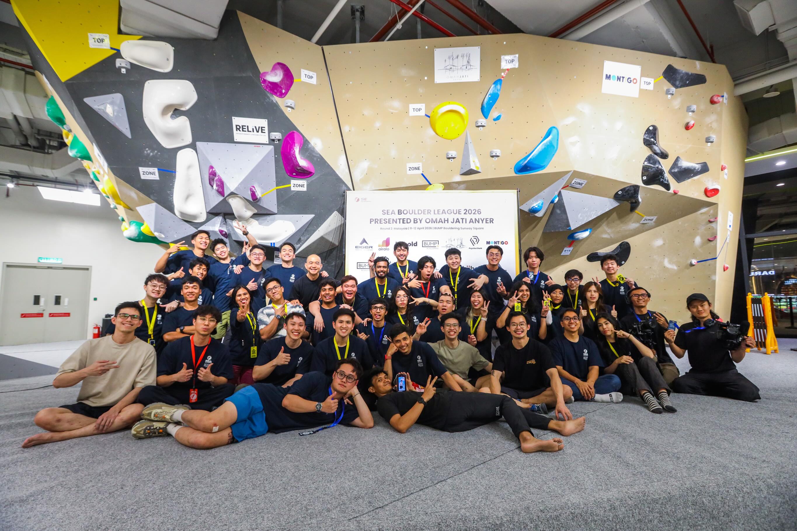 SEA Boulder League 2026 Round 2 in Malaysia would not have felt the way it did without this group of people working behind the scenes, so thank you! 🇲🇾
By Round 2, expectations had grown. Climbers were arriving with momentum from Indonesia. And behind all of that was all of you, continuing to show up every day to make sure the event could run smoothly and that our climbers and spectators had a good experience 🤝
You handled the long days. You dealt with the schedules, the crowd flow, the judging, the operations, the communication, and all the little details most people may not even notice. Even when things got tiring, you continued showing up and giving your energy to the event.
A lot of what you did mattered. The atmosphere people experienced across the weekend only existed because of the work happening in the background ⚡
️
Thank you for helping carry this movement forward together.