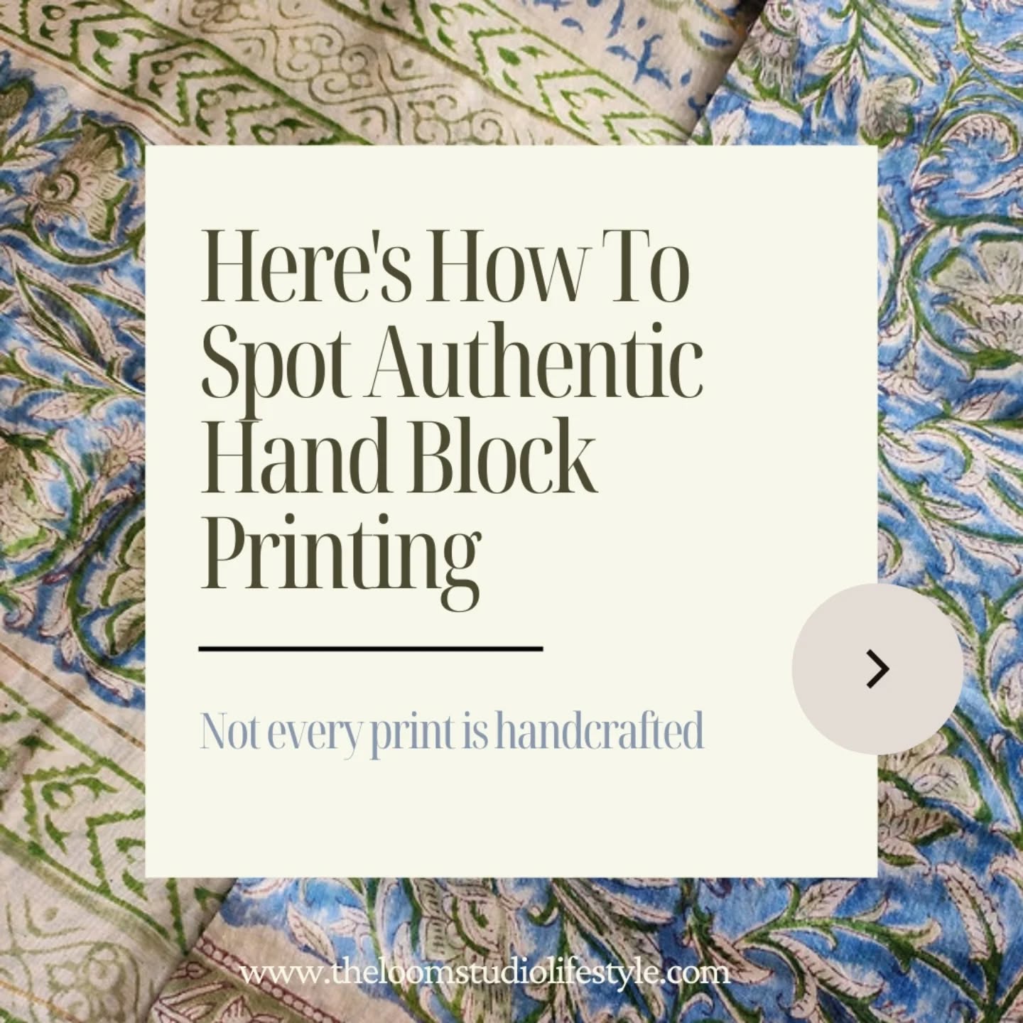 Not every print carries the touch of human hands. ✋
In a world of fast fashion and perfect uniformity, authentic hand block printing stands apart through its beautiful imperfections, layered textures, and artisanal soul. Every motif is stamped individually by skilled craftsmen, making each saree a quiet celebration of heritage, patience, and craftsmanship.
Machine prints may replicate patterns.
But handcrafted textiles preserve stories.
Swipe through to discover how to identify genuine hand block prints and understand the artistry behind every weave ✨
Would you choose handcrafted over mass-produced?
( know your craft, hand block print vs machine print, slow fashion, handcrafted luxury, craftsmanship )
#slowfashionindia #sareestories #blockprint #handcrafted #textileheritage