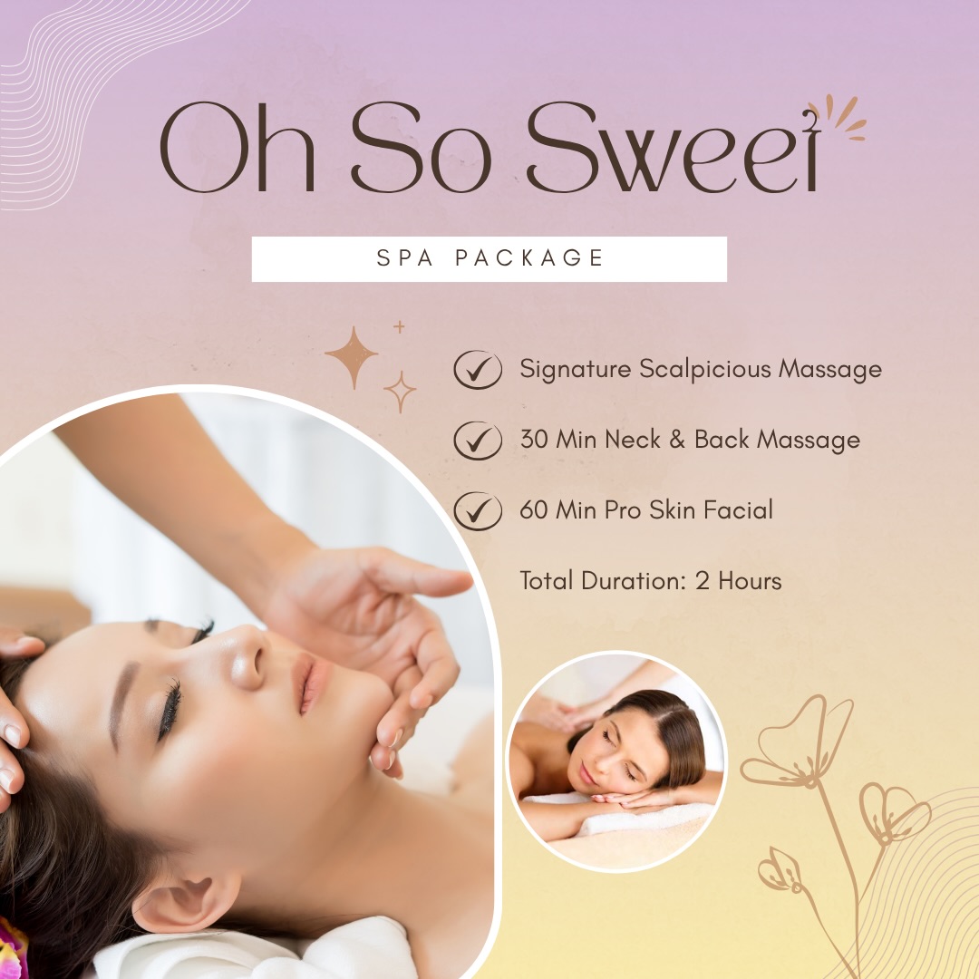 Oh So Sweet — 2 Hours of Pure Bliss 🍯✨
Escape into a state of happiness while we melt away your stresses and leave you glowing from head to toe.
💆♀️ Includes:
• Signature Scapalicious Massage
• 30‑minute Neck & Back Massage
• 60‑minute Pro Skin Facial
💖 $248
#spapackages #dundasspa #dundasbia #massagetherapist #dermalogicaexpert
