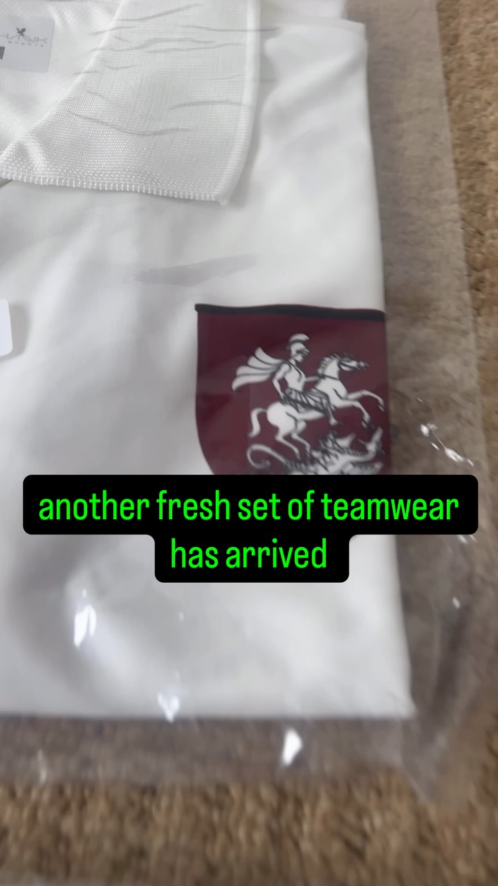 Some more fresh whites rolling out- this time for @stgeorgesweybridge old boys!
#nighthawkcricket #cricketgear #villagecricket #clubcricket