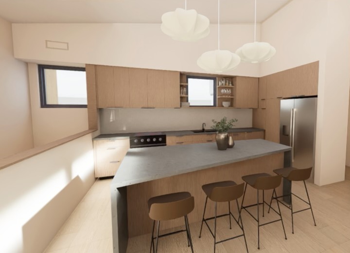 Conceived as a protective shell, the design of our C-Shell house harnesses advanced digital as well as construction technology to work in a synergistic relationship with nature. #architecture #residential #palisades