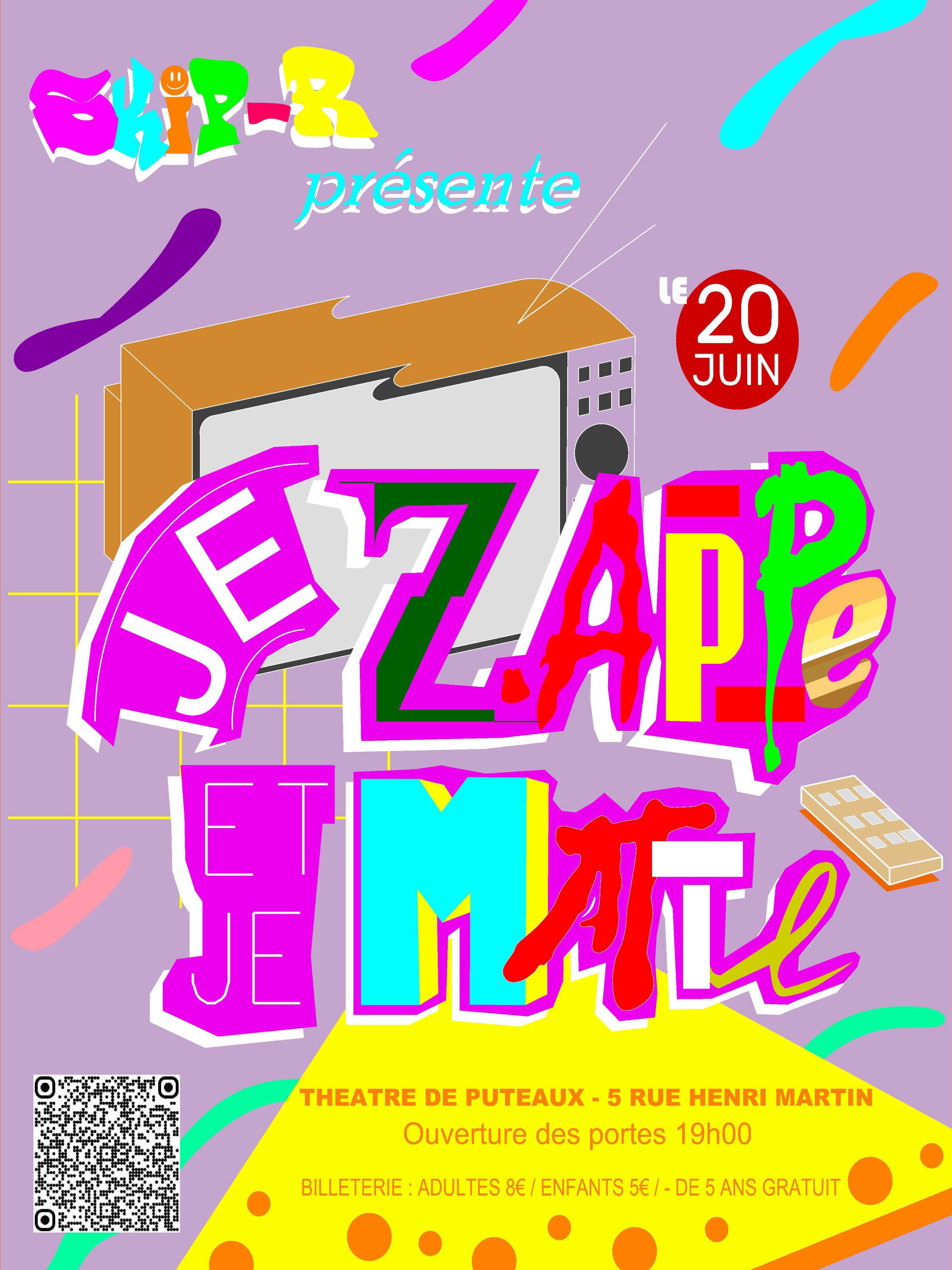 JE ZAPPE ET JE MATE 📺✨ Le spectacle qui mélange générations et références cultes
On vous donne RDV le Samedi 20 Juin pour notre show 🤩
📍 Théâtre de Puteaux - 5 rue Henri Martin, 92800 Puteaux
🎟️ Billetterie disponible dans le bio ☝️
#skiprfamily #popcultureart #hiphop #doubledutch #tvshows