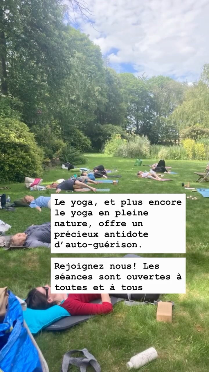 Yoga + le contact avec les éléments, arbres, herbe, ciel, lumière du jour et vous tenez là un mélange qui apaise le tumulte intérieur, ralentit le cœur et relance la magie de l’auto-guérison.
Plusieurs séances pendant la semaine se déroulent en pleine nature à partir 1 juin 26.
Ouvert à toutes et à tous.
Contact 07.74.88.72.18
www.evisolayoga.com