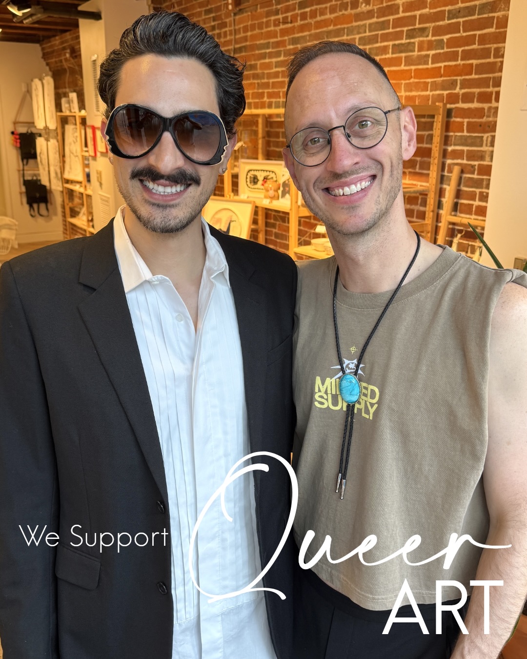 We believe that QUEER expression through art is the best form of resistance. 🌈
Right now we are showcasing 5 talented artists with diverse perspectives and mediums.
Stop by @flourishfoundry to see and buy their work!
@adam___chuck
@ryan_stranz
@yarnqueer
@lemoncitydayschool_tawnie
@carlosviolante_