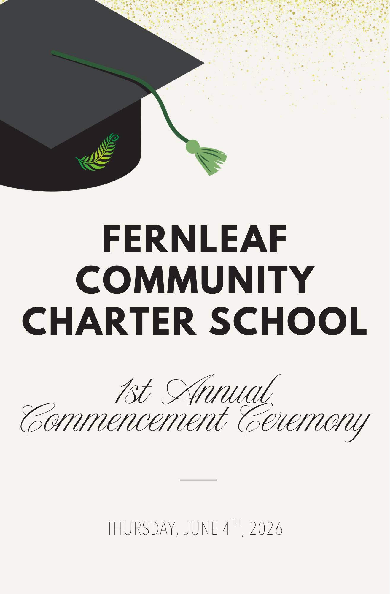 FernLeaf's Commencement Ceremony is TONIGHT!
We are so excited to celebrate our seniors. Be sure to check out our stories for some live footage 😉 - Or better yet, come on out to the Ceremony begins at 6:30 PM.
CONGRATULATIONS #CLASSOF2026!🌿
#flccs #FernLeafCCS #wncschool #K12 #commencement #newgrad