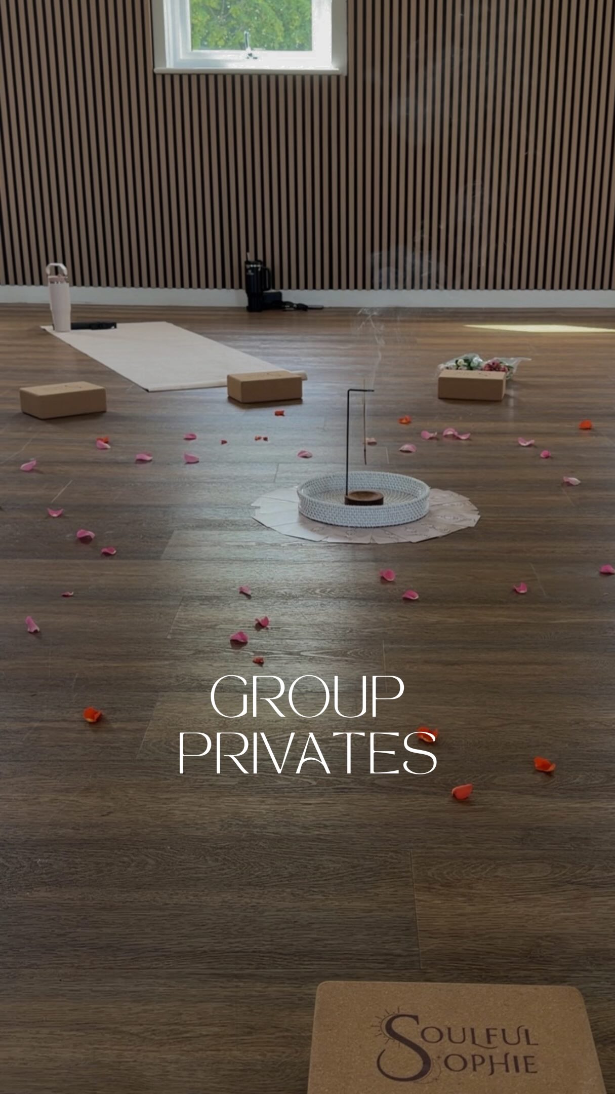A glimpse into a recent private session 🧘♀️✨
Group privates are a wonderful way to bring people together through movement, mindfulness and connection. Sessions are completely tailored to your wants and needs, making them perfect for corporate wellness events, special occasions, community groups and more.
I absolutely loved this special birthday session for @sophie.pinckney! As one of my regular clients, I already had a good feel for the vibe she’d enjoy… I lead a heart opening flow suitable for the whole group, with a few challenges thrown in just for Soph and those willing to embrace.
The fact her bestie decorated the space and brought cake just made it even more special 🎂🎈
Family, friends and colleagues all came together to move in unison with the most beautiful energy, and after our class they headed off for a beach walk - what a dreamy way to celebrate and spend a Saturday!
Interested in creating a special experience for your group? Send me a message to learn more 🧡
