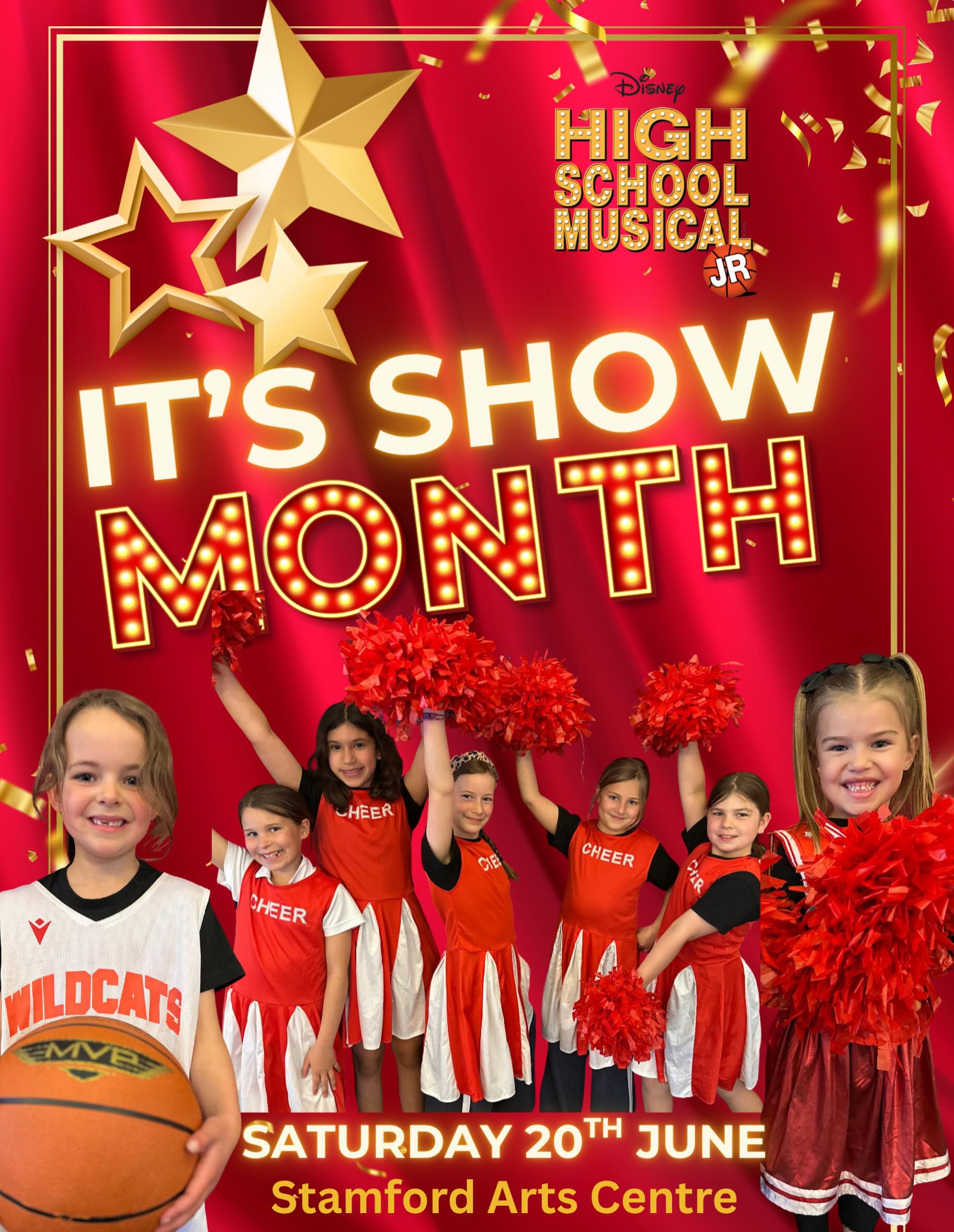 IT’S SHOW MONTH! 🏀✨🎭
It’s the 1st June which means only one thing for us.. it’s almost show time! Eeeek! We are SO excited to see all of our students take to the stage on Saturday 20th June at Stamford Arts Centre for a show to remember 💃
Don’t forget to secure your tickets for our Summer Show via the Stamford Arts Centre website! 👀 and we will see you there!
Looking forward to seeing you all back at class tomorrow Wildcats, let’s get our heads in the game 💪🏼🏀
🚨 REMINDER SATURDAY CLASSES- Saturday 6th June classes (NOT MINIS) will be at Stamford Welland Academy for an extra long rehearsal for our show, an email reminder will be sent out this week 🚨
See you soon Wildcats! Soph x