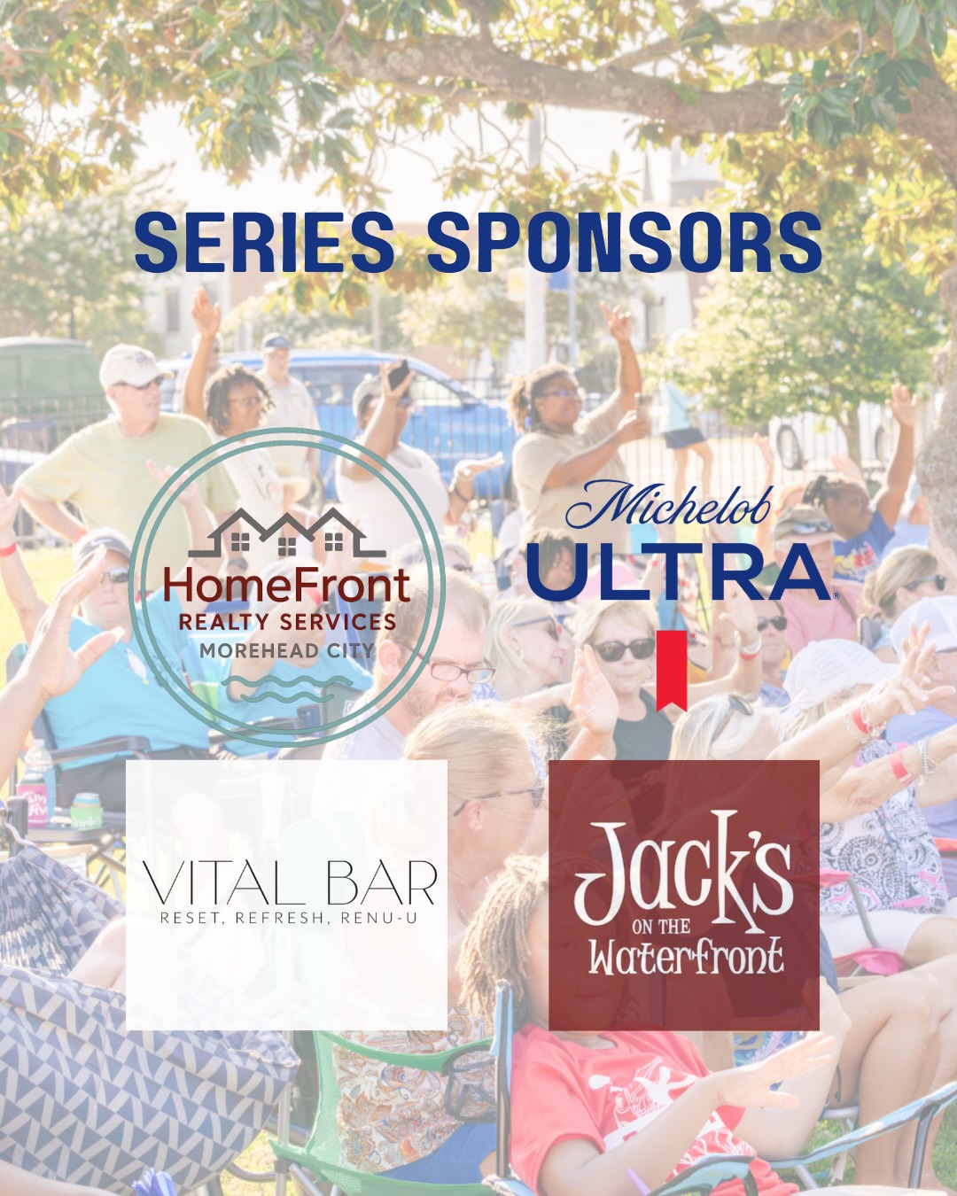 A huge THANK YOU to our Alive at 5 sponsors! We couldn’t do these concerts without you! 👏 ❤️