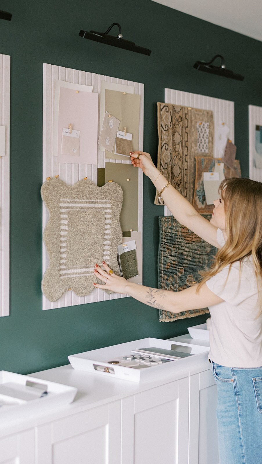 A new set of client boards on the wall will always make for one of my favorite kinds of studio days✨