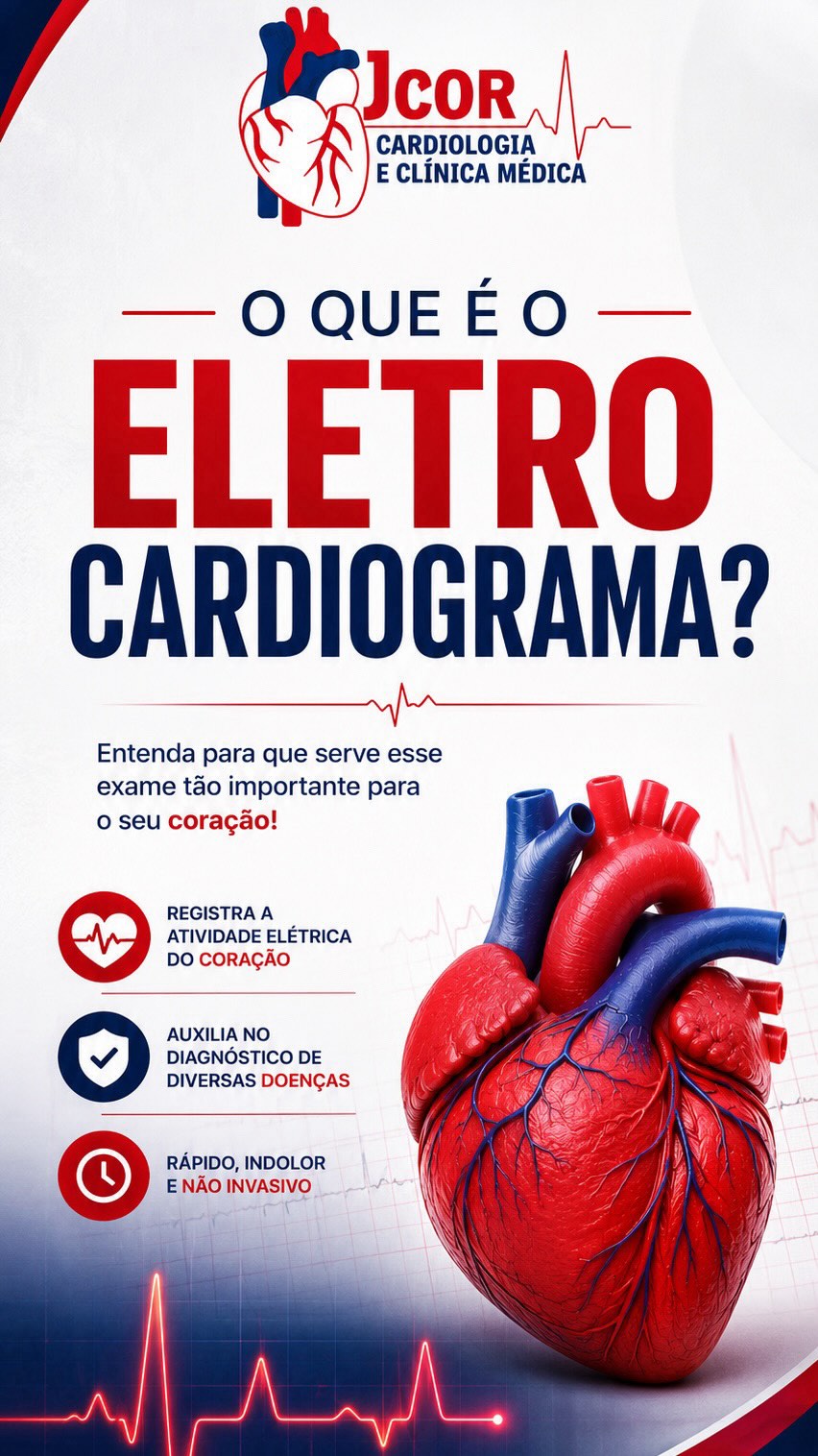 🫀 Eletrocardiograma com laudo imediato!
O ECG é um exame essencial para detectar arritmias, alterações cardíacas e prevenir complicações do coração.
✅ Exame rápido
✅ Laudo imediato
✅ Atendimento humanizado
✅ Agendamento facilitado
✅ Cardiologista em Diadema
Cuide da sua saúde cardíaca com quem é referência em atendimento.
📍 Diadema - Centro
📲 WhatsApp: (11) 98719-8115
#EletrocardiogramaDiadema #ECGDiadema #CardiologistaDiadema #ExameCardiologico #saudedocoracao.