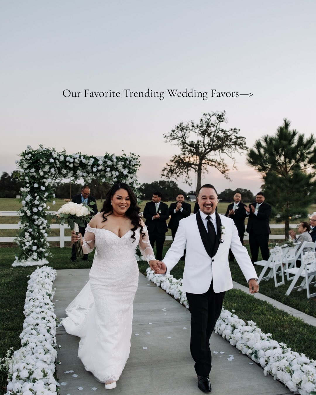 Our Favorite Trending Wedding Favors Right Now ✨
The little details are what guests remember long after the last dance.
🤍 Trucker Hats
A fun, wearable favor your guests will actually use again. Bonus points for the cute photo ops.
🤍 Custom Matchbooks
A timeless wedding classic that doubles as the perfect keepsake.
🤍 Dance Floor Shoes
Because sore feet shouldn’t end the party early. Your guests will thank you.
🤍 Personalized Tambourines
Part favor, part entertainment. Nothing gets a dance floor going quite like a tambourine.
🤍 Custom Luggage Tags
A practical favor that keeps the celebration going long after the honeymoon.
Which one would you have at your wedding? ✨
#RoManor #TexasWeddingVenue #WeddingFavorIdeas #WeddingInspiration #WeddingPlanningTips
