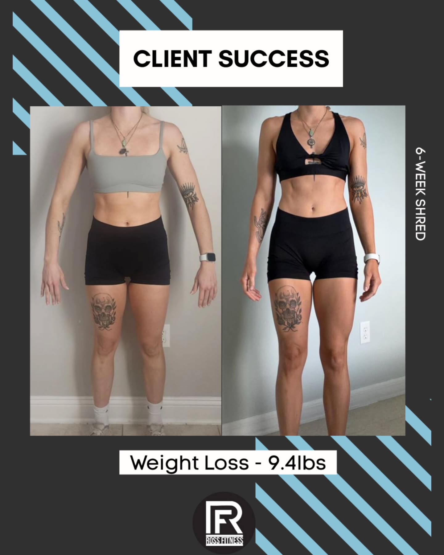 BELLA IS ON FIRE!🔥
This is what happens when someone commits fully to the process.
Bella was already in great shape when she started the 6-Week Shred. She was already working out, already disciplined, and already doing many of the “right” things… but she wanted to take things to the next level and truly SHRED.
So she followed the plan exactly as it was laid out.
No guessing.
No skipping workouts.
No inconsistency.
Just 6 weeks of structure, effort, and trust in the process.
The result?
➡️ 9.4 lbs down
➡️ Leaner physique
➡️ More muscle definition
➡️ Stronger
➡️ Better conditioned
➡️ More confident
➡️ More fit than ever
And honestly… the photos speak for themselves. 👏
This is why I believe so strongly in structured coaching. So many people are working hard but not following a plan designed to actually get them where they want to go. Bella proved once again that when you combine the RIGHT training, nutrition, accountability, and consistency… your body WILL respond.
I could not be more proud of her. She earned every bit of these results. 💙
Now here’s the question…
What could happen for YOU in the next 6 weeks if you stopped winging it and followed a proven plan?
My 6-Week Shred is designed for men & women who are ready to:
✔️ Lose body fat
✔️ Build lean muscle
✔️ Increase strength & conditioning
✔️ Get toned, defined, and confident
✔️ Stop guessing and finally follow a structured system that works
This program continues to produce incredible results over and over again because the structure works... IF you work it.
Summer is here. The time to start is NOW. 🔥
Comment “SHRED” below or send me a message for details before spots fill up.