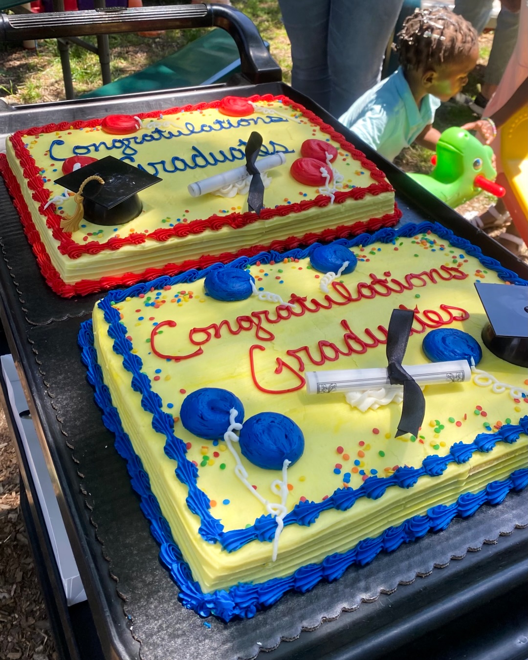 What a beautiful weekend celebrating our graduates! 🎓❤️
From honoring graduates of all ages during worship to gathering afterward for a backyard BBQ, it was a day filled with joy, laughter, and meaningful fellowship. ☀️🍔🌭
The weather couldn’t have been better, and neither could the company. We are so proud of each person who has reached this milestone and grateful for the opportunity to celebrate together as a church family.
Help us congratulate our graduates in the comments! 👏🎉