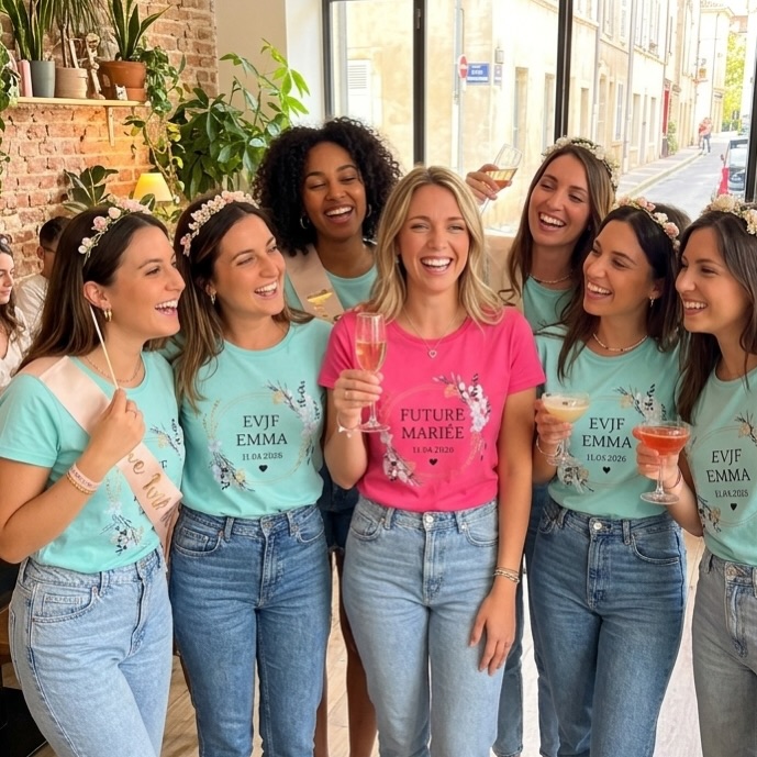 La team pas comme les autres.
EVJF, EVG, les nos t-shirts entièrement personnalisés…
Simples, colorés et entièrement personnalisables.
_____
✨ Boutique d’Esmée
👚 Flocage t-shirts & objets personnalisés
🧢 Casquettes • mugs • sacs
👰 EVJF • EVG • événements
📍 Narbonne | 📦 France
#evjf #narbonne #tshirt #bride #evjfderêve