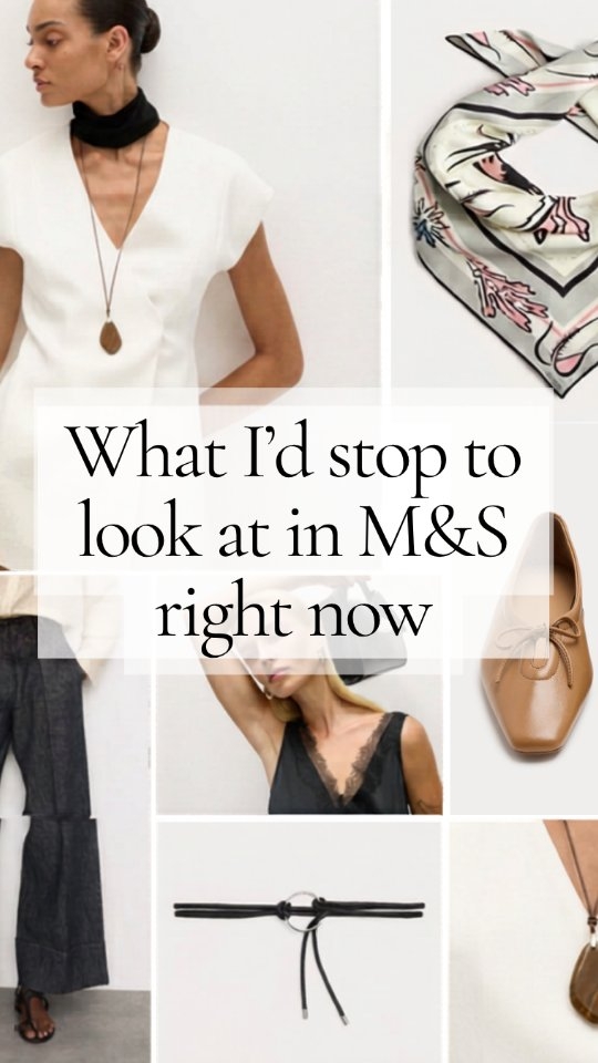 A few pieces currently in M&S that feel wearable, polished and easy for real life.
I’m less interested in buying lots, and more interested in finding the few things that genuinely integrate well into an existing wardrobe.
Links 🔗 to all pieces in my stories!
#MarksAndSpencer
#WearableStyle
#SummerWardrobe
#personalstylistlondon
#wardrobeessentials