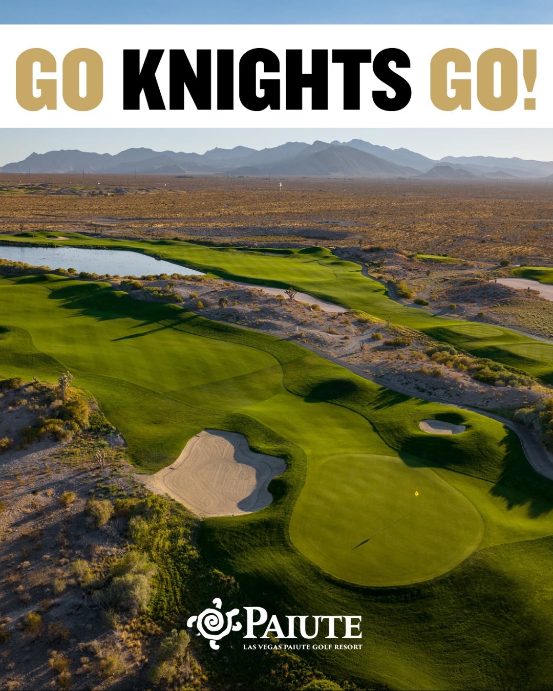 ⛳️🏒 Go Knights Go!
Even out here on the greens, we’re repping our hometown team all the way! Nothing beats enjoying a perfect day of golf in Las Vegas while cheering on the Golden Knights.
Vegas strong, Knights strong! Let’s bring home another Cup! 🖤💛
#vegasstrong #lasvegasgolf #lvpaiutegolf