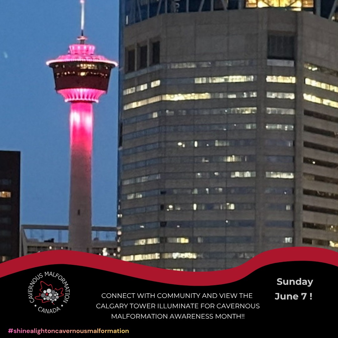 Join us as we connect over ice cream treats and watch the @calgarytower illuminate in red to celebrate Cavernous Malformation Awareness Month!
Camri, our Child Health Program Lead is excited to host this event.
Drop in anytime from 0830 to dusk to share, connect, take photos of the tower lighting and celebrate each other!
Free parking is available, see details below:
Location: Village Ice Cream (Victoria Park Location)
Address: 431 10 Avenue SE Calgary, AB
RSVP at the link in our bio!
#cavernousmalformation #calgary #cavernoma #cavernousmalformationawarenessmonth #shinealightoncavernousmalformation