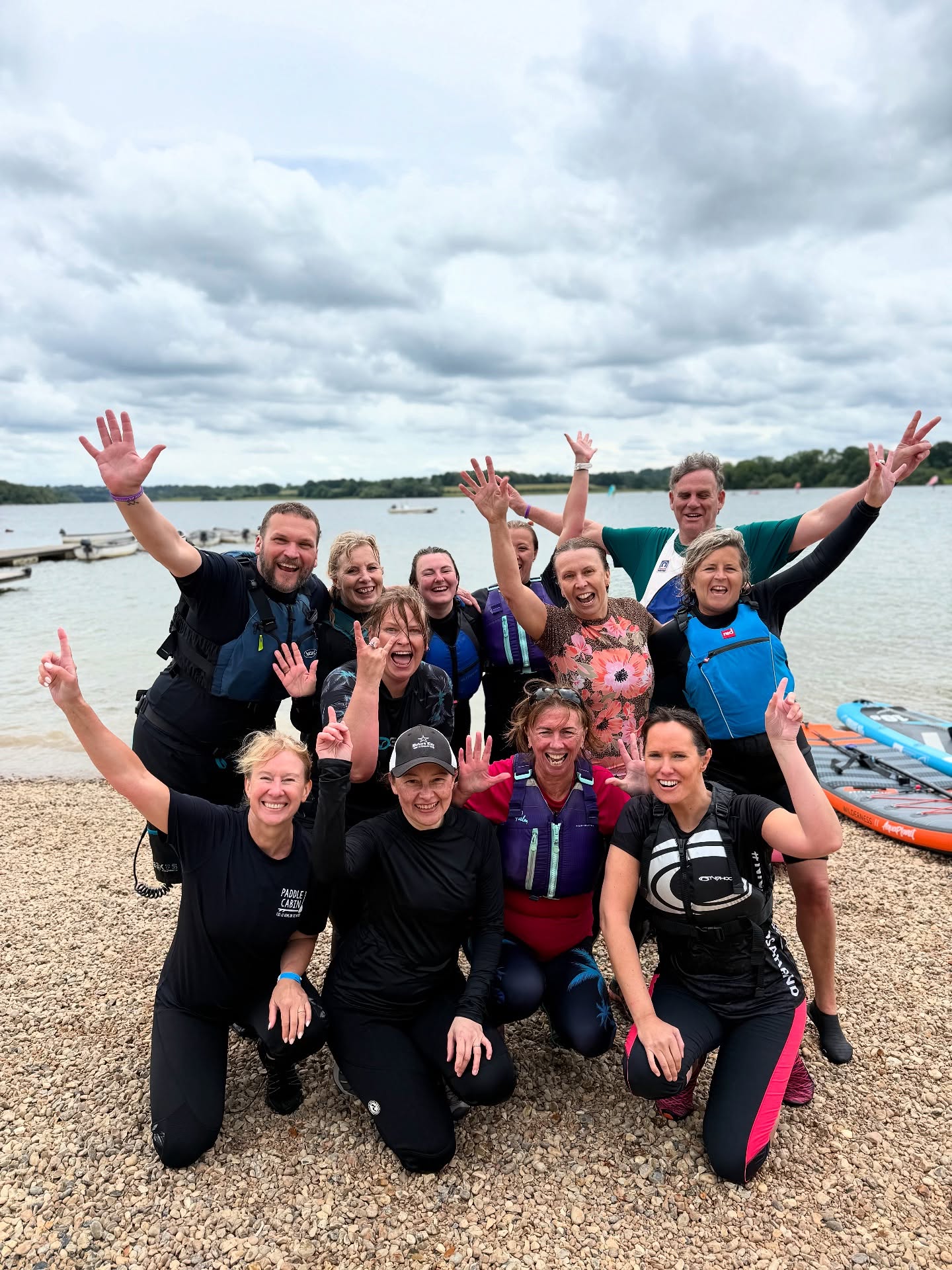⭐️ SUP & Rescues Social ⭐️
Our Paddle Cabin community was on FORM today! Omg, sooo much fun, a tonne of learning, and all the good vibes. LOVE.
We well and truly put the water in watersport! I think we spent more time ‘in’ it, than ‘on’ it while we practised self rescues, assisted rescues and even unconscious rescues aka ‘the flippy one’!
So good to see you all @amzuk81 @eleanor_xx_24, @johunt2703, @the_disabled_paddler, @lemongrovepics, @nesscakes2001, @kerriventon, Kristina, @sarahmwarrington and Emma! And high fives to my fellow crew @sallystevenson815 @felt_tip74 bringing the good energy!
➡️ Next Social: Next Thursday Eve - SUP & Cookout on the River Medway at Yalding!
#paddlecabin