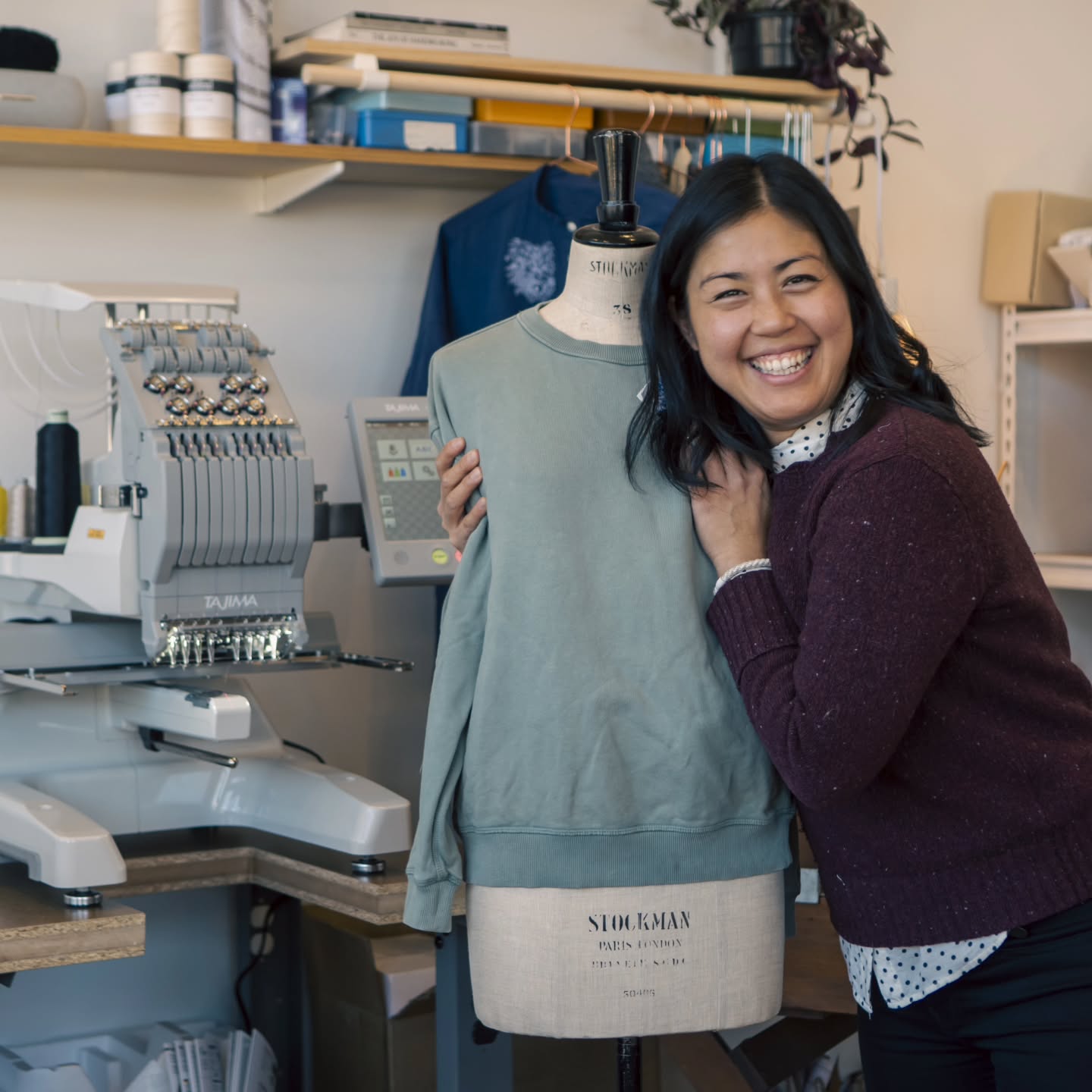 You guys might have seen some new additions to TIKKI Studio lately. YES, we got an embroidery machine! AND we also have Eric, who you've seen around the studio, joining the embroidery team to learn how to embroider from me.
Let us welcome Eric ππ! Not only will Eric be learning embroidery, he will also be doing the graphic design and artwork for embroidery.
Come see us if you're after some personalized gifts and some embroidery on your clothing. We are happy to make your ideas come to fruition!