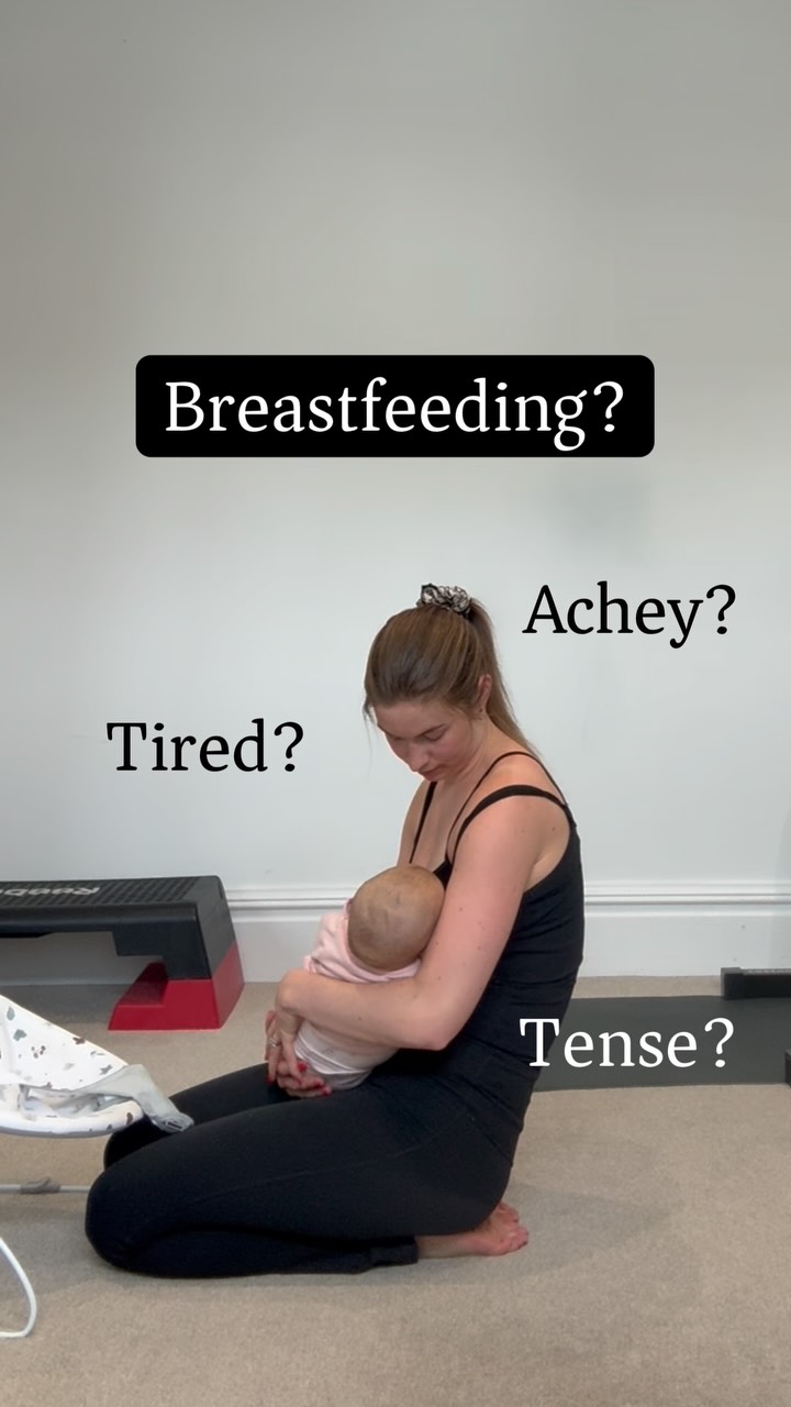 Breastfeeding is a beautiful experience but also a very demanding one. Save & Try this 5m reset to gently release tension and improve posture. 🫶 #breastfeedingmum #postpartummobility #posture #postnatalcore #mobilityflow