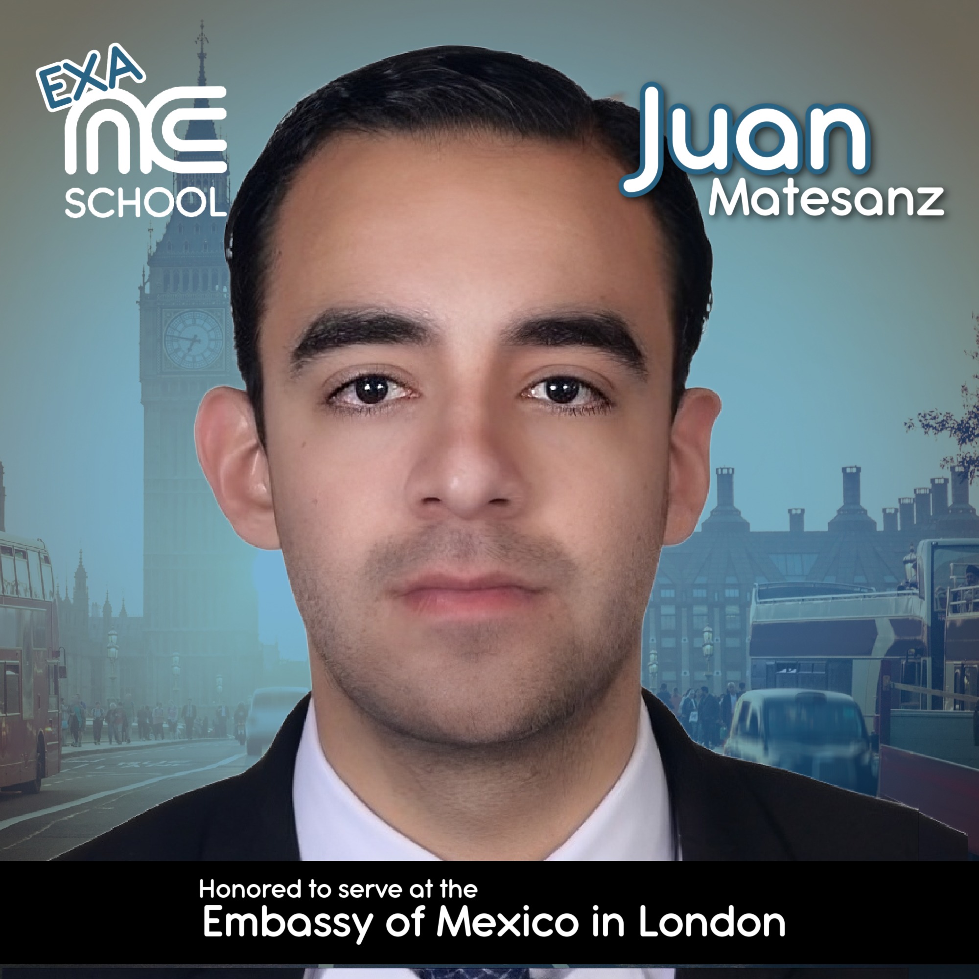 🌍✨ En NC School nos llena de orgullo ver hasta dónde llegan nuestros Exa NC.
Hoy reconocemos a Juan Matesanz, quien actualmente forma parte de la labor diplomática en la Embajada de México en Londres 🇲🇽🇬🇧, representando a nuestro país con profesionalismo, compromiso y visión internacional.
Tu comunidad NC School se siente orgullosa de ti. 👏
#exanc #ncschool #OrgulloNC #EverChangingInspiration