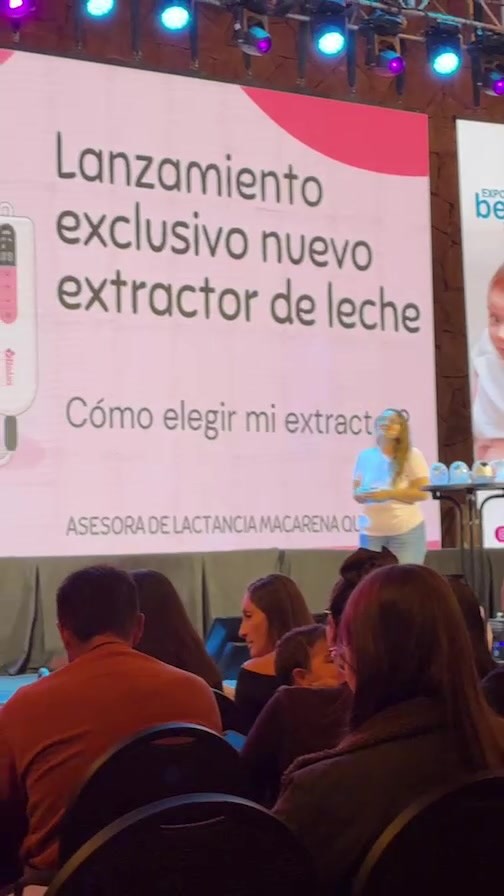 Lanzamiento exclusivo extractor doble de @balia_cl en la @expobebe