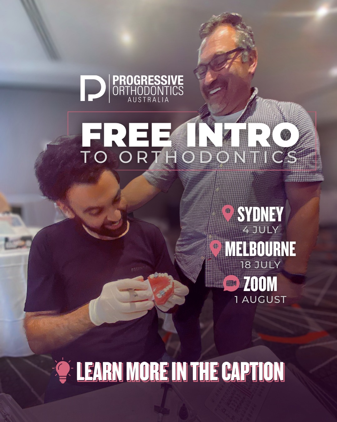 📢 Earn free #CPDs and learn the basics of #orthodontics risk-free at our Free Intro to Orthodontics classes! If you’ve ever wondered about the benefits of ortho for your patients and practice, this is an opportunity you will not want to miss.
Seats are limited, so don’t wait! 🏃 Email or call Zita today to learn more and register:
✉️ Zita@POSOrtho.net
☎️ +61 402 314 528
.
#OrthoEducation #DentalEducation #Dentistry
