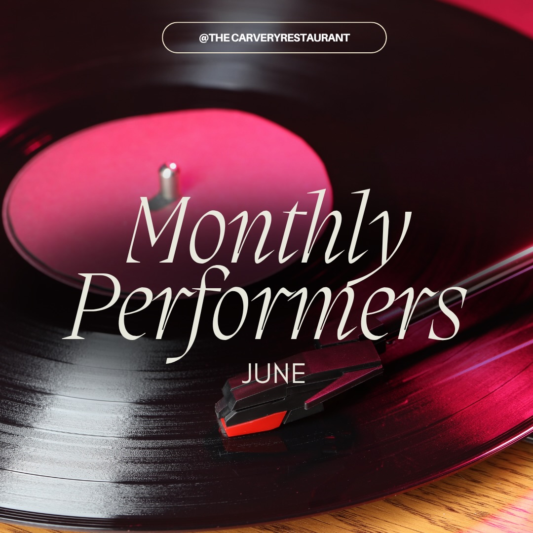 June at The Carvery is sounding better than ever. 🎶✨ We have a full month of live music lined up and there is truly nothing better than a great meal paired with even better live entertainment. Come in, sit down and let us take care of the rest. See you this month! 🍽️
.
.
.
#TheCarvery #LiveMusicLongBeach #LongBeachEats #LiveMusic #DTLB
